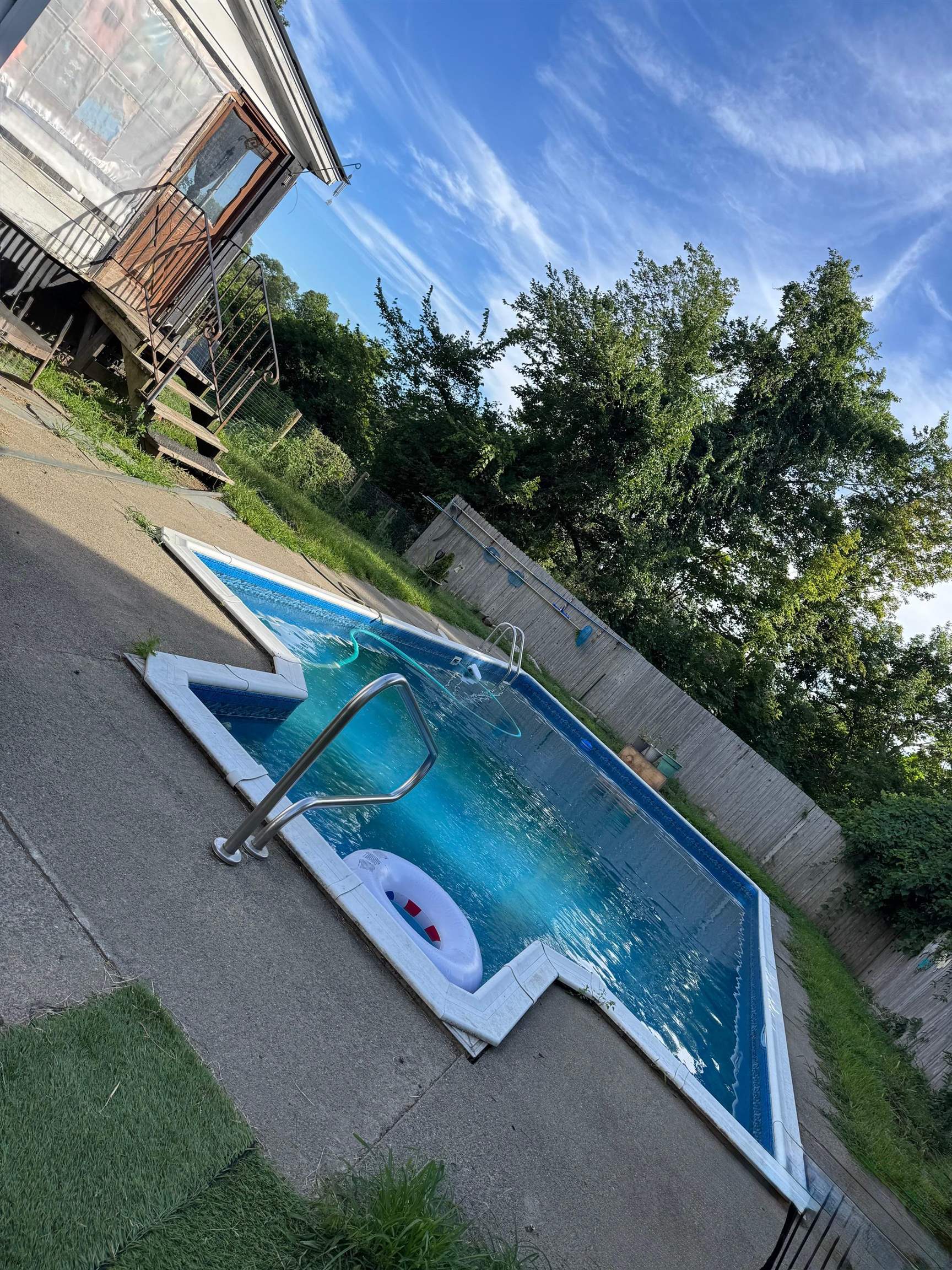 Pool area