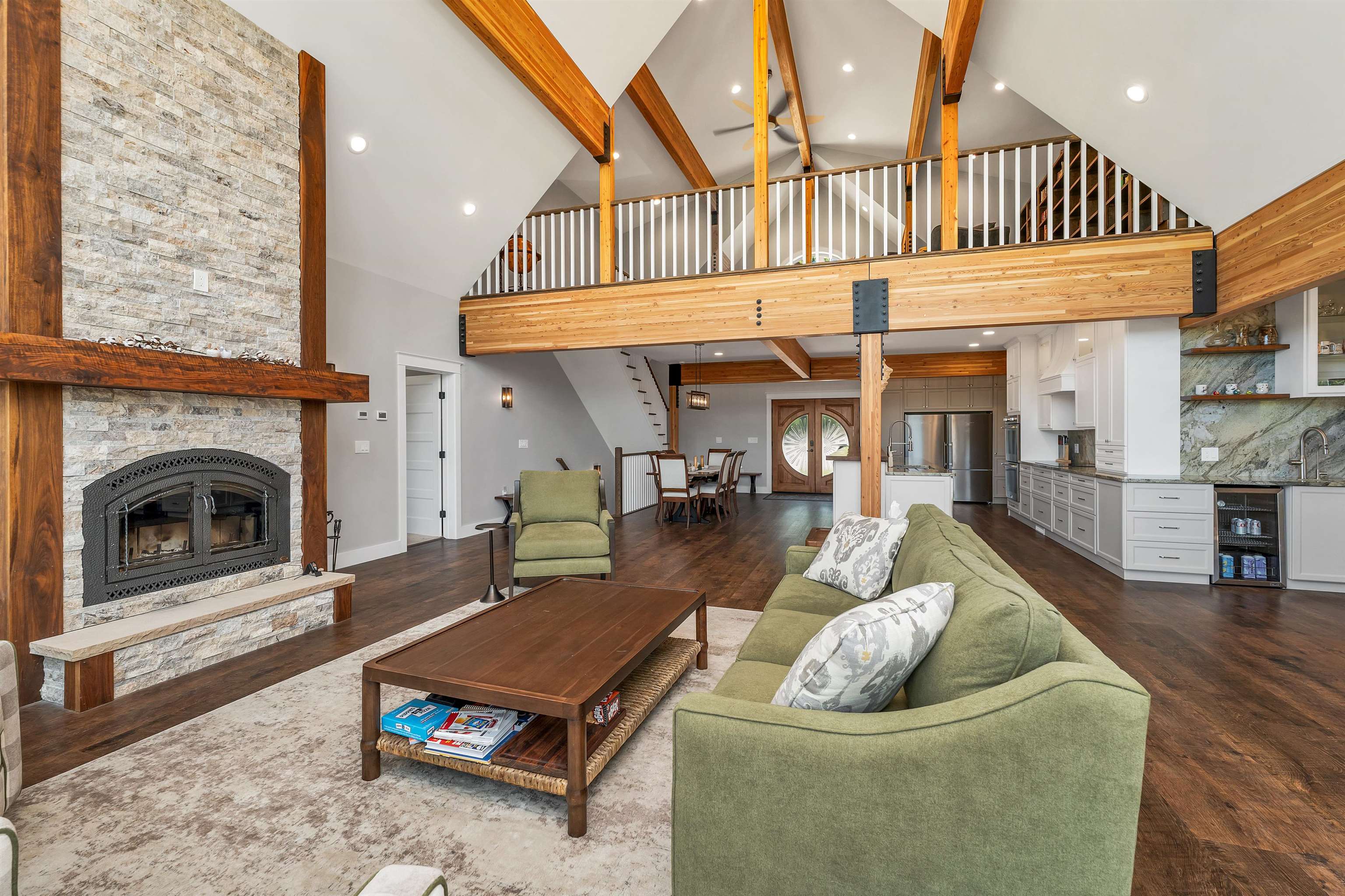 EPA Certified wood burning fireplace