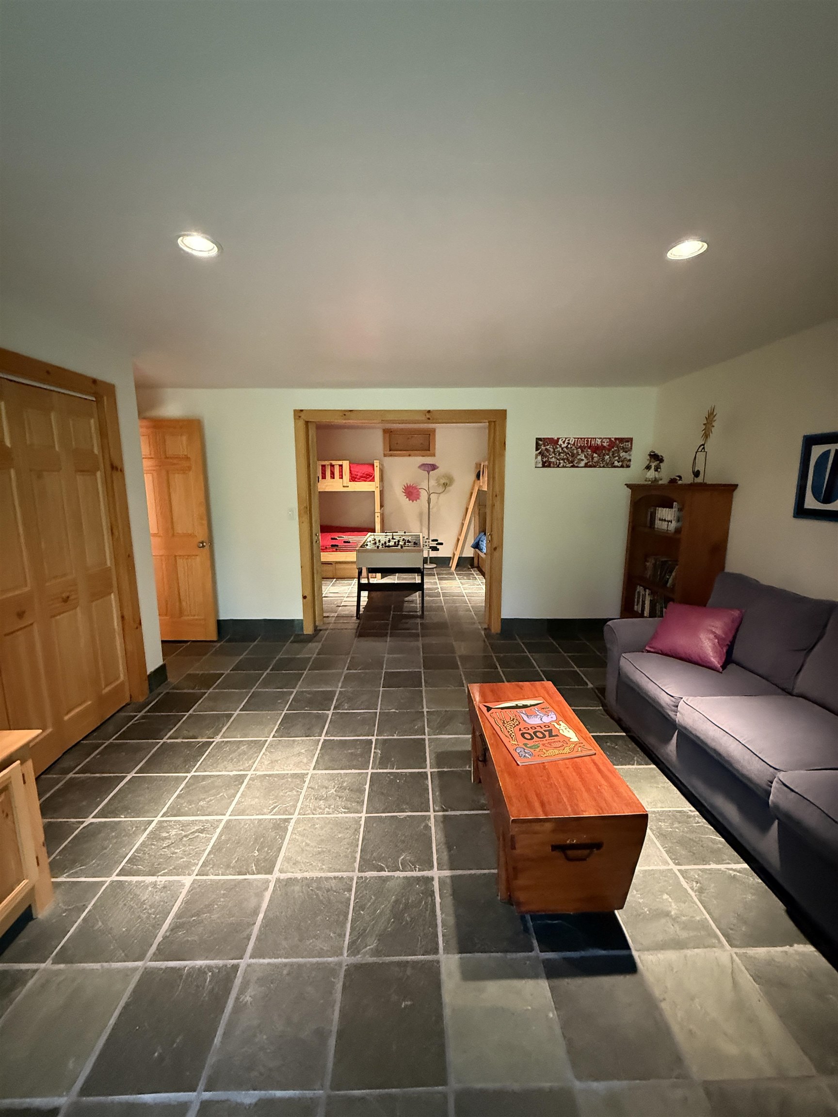 Tiled Large Family Room