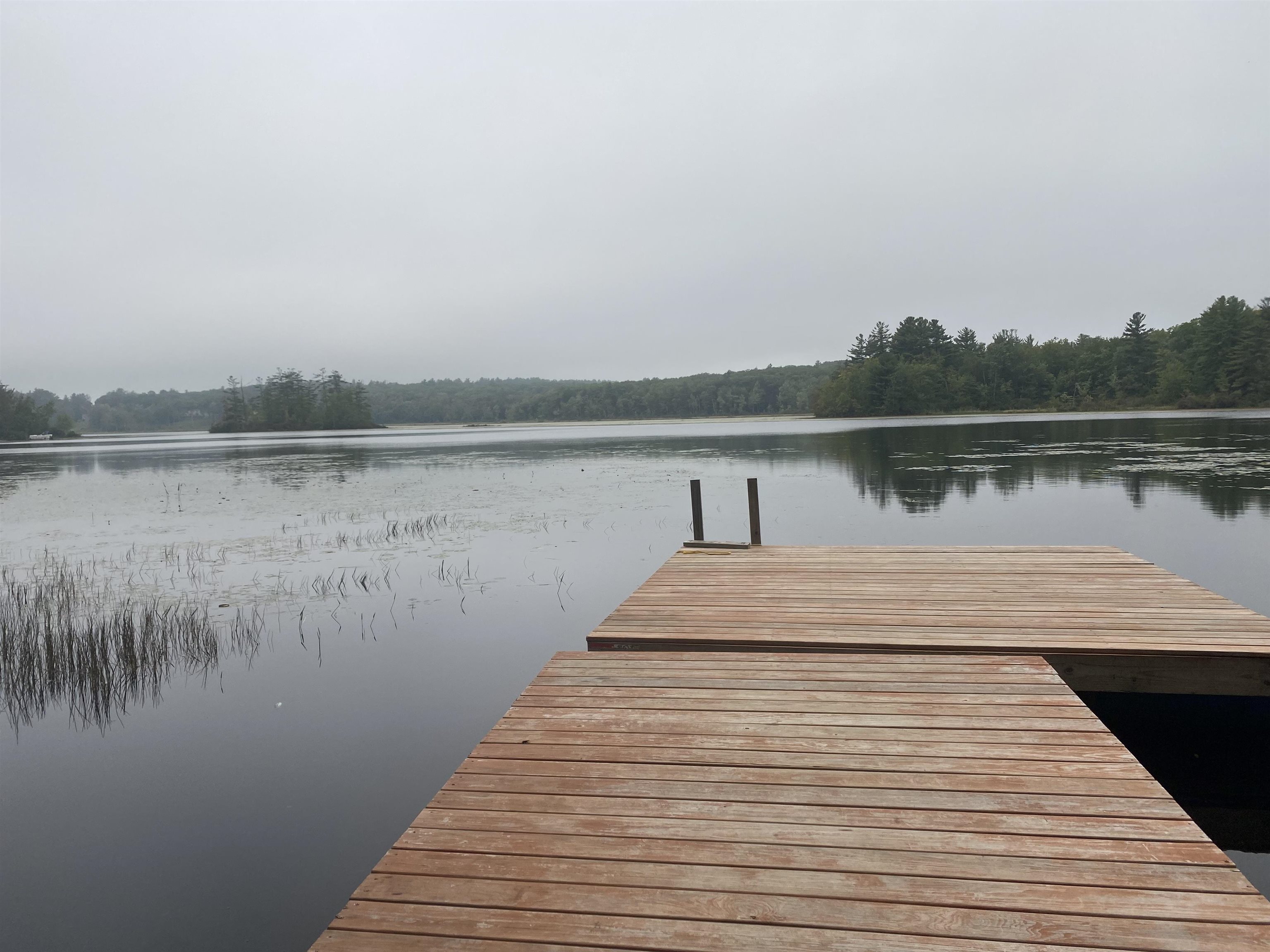 Photo from 2021 when the dock was in the water