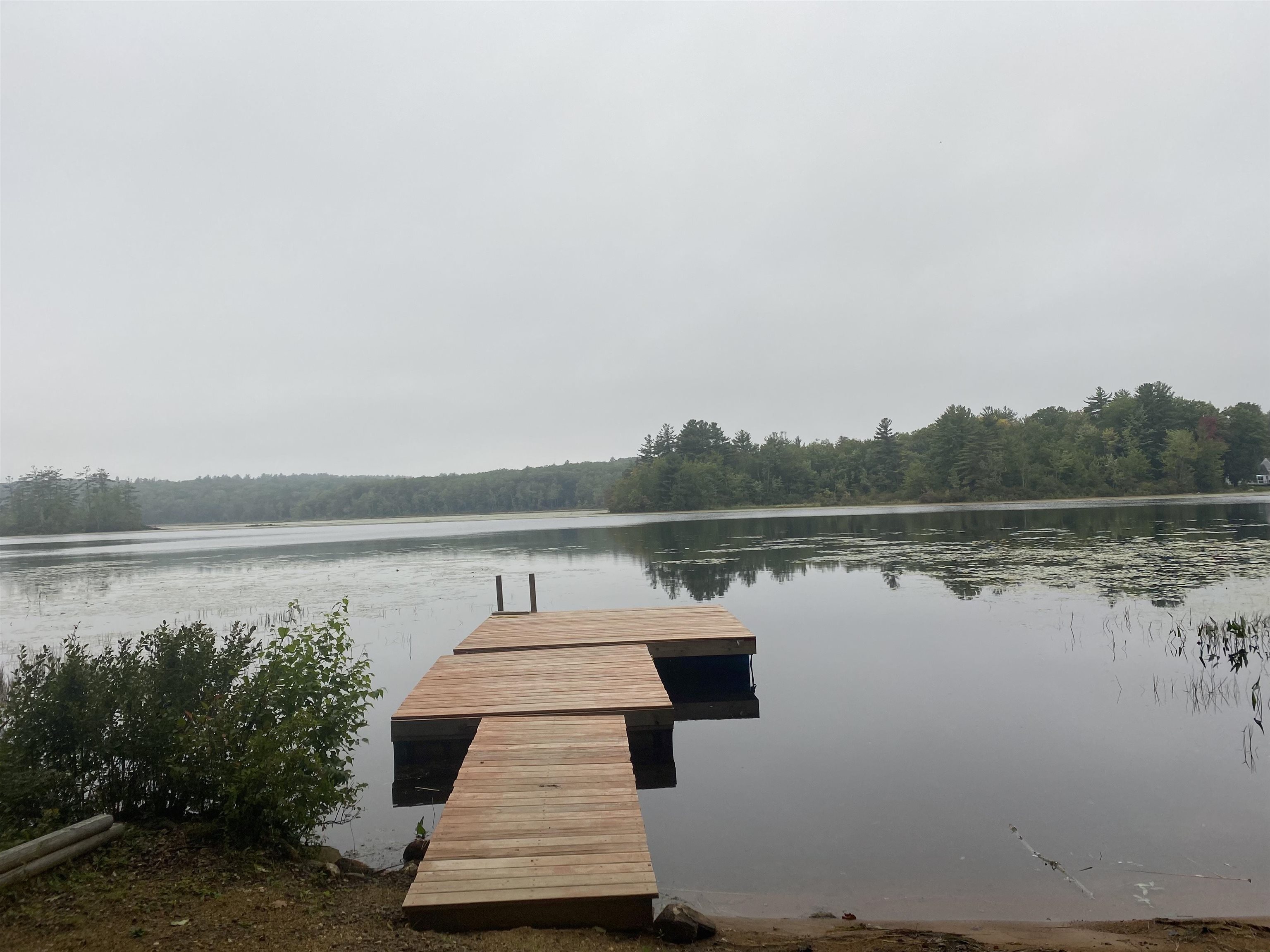 Photo from 2021 when the dock was in the water