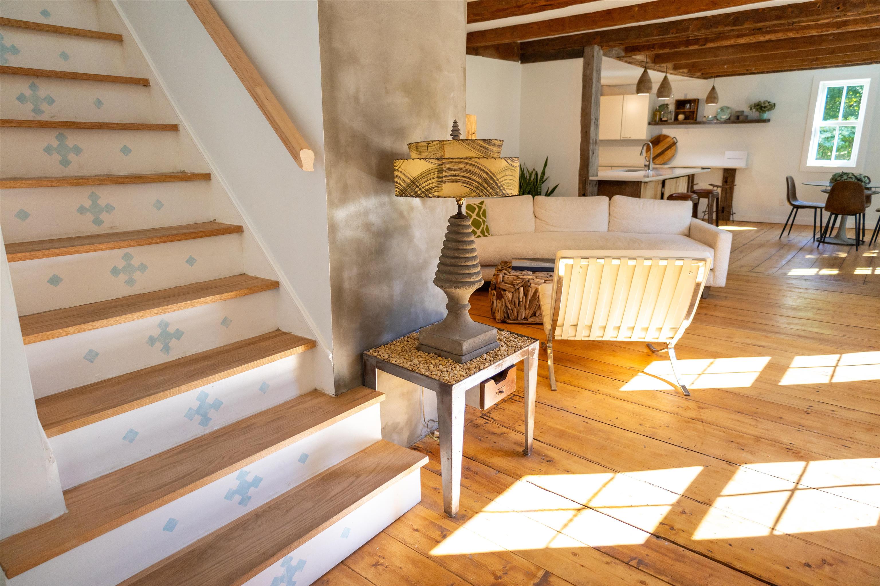 Comfortably Wide Staircase