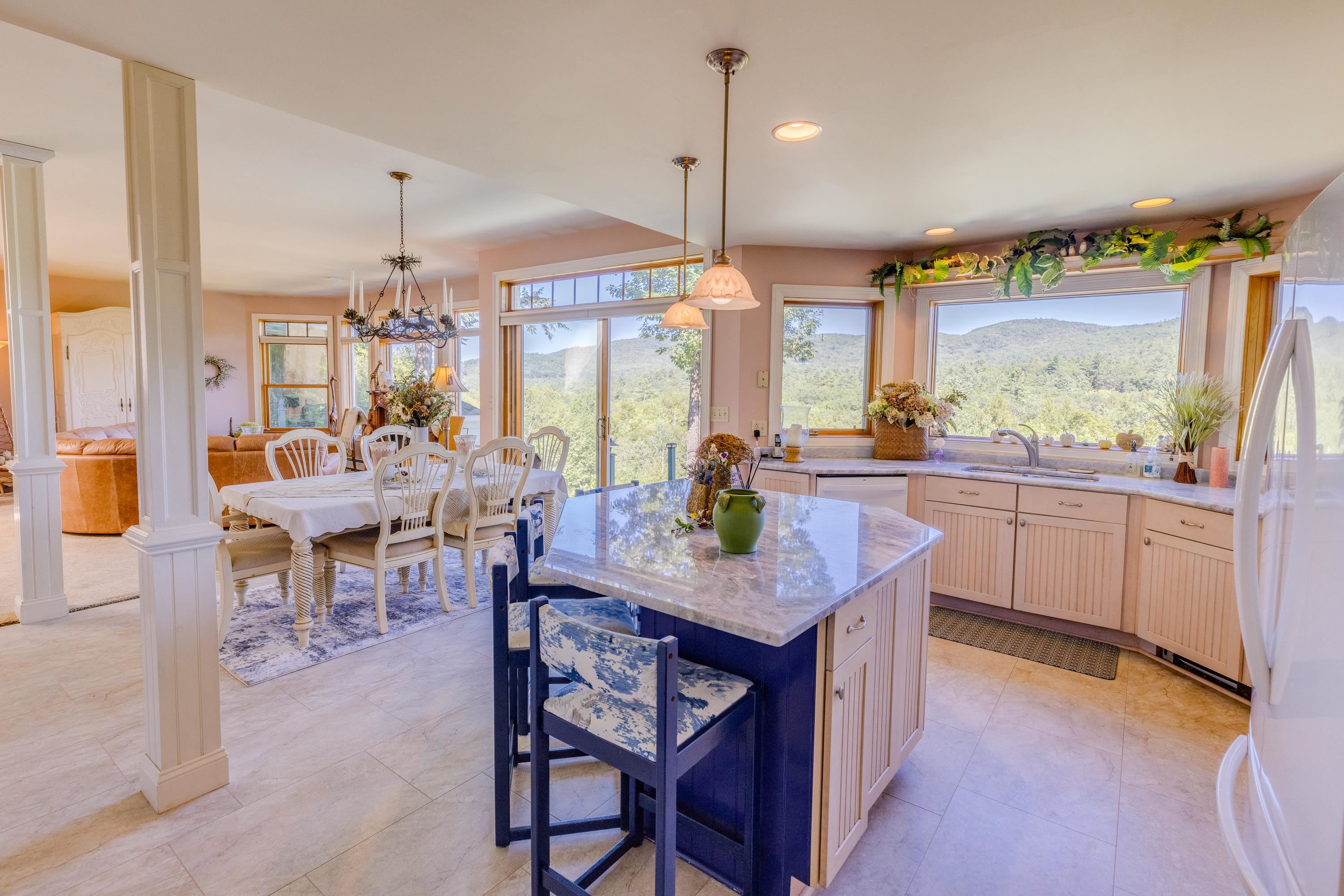 new granite top island