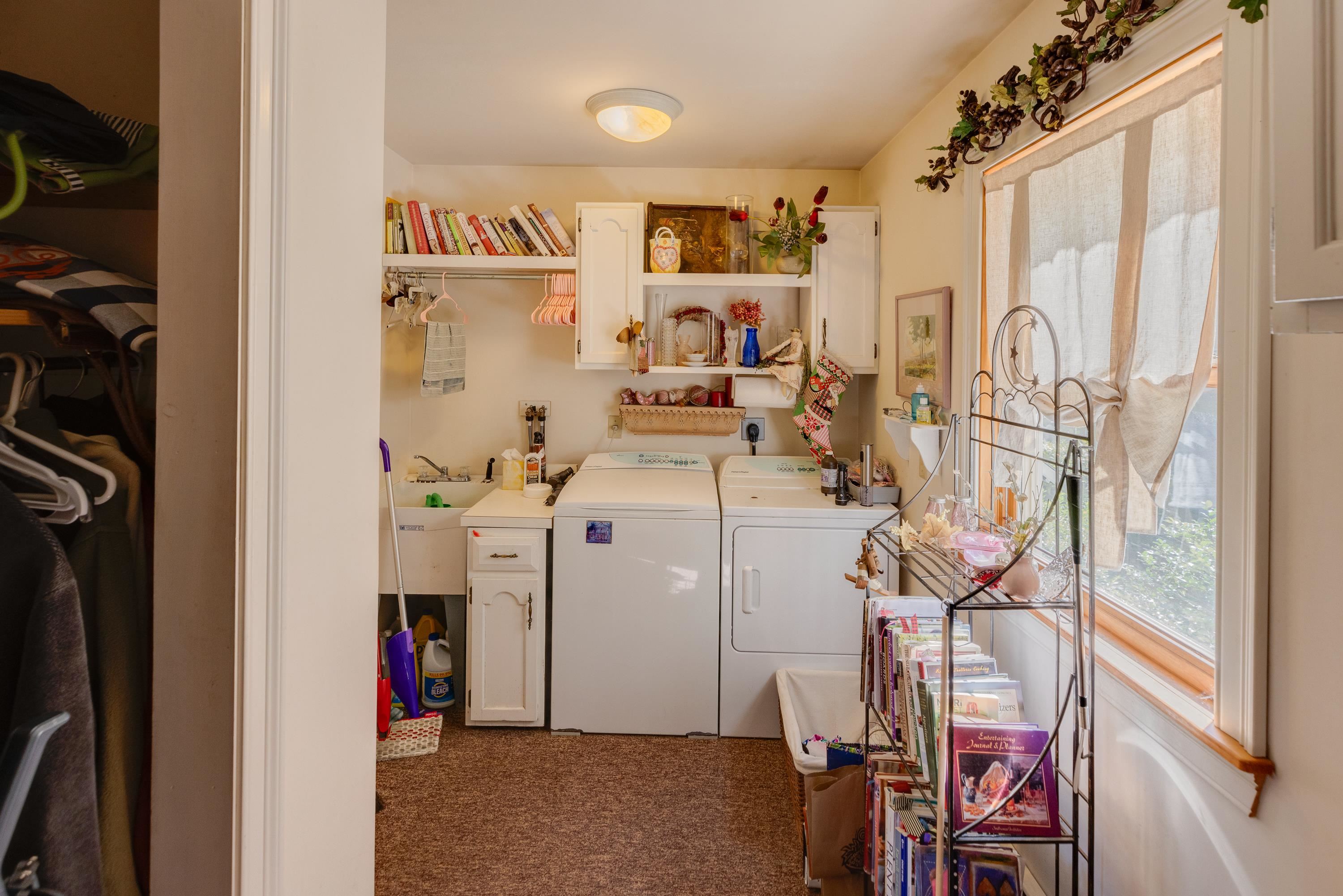 Pantry Closet and Laundry 1st floor