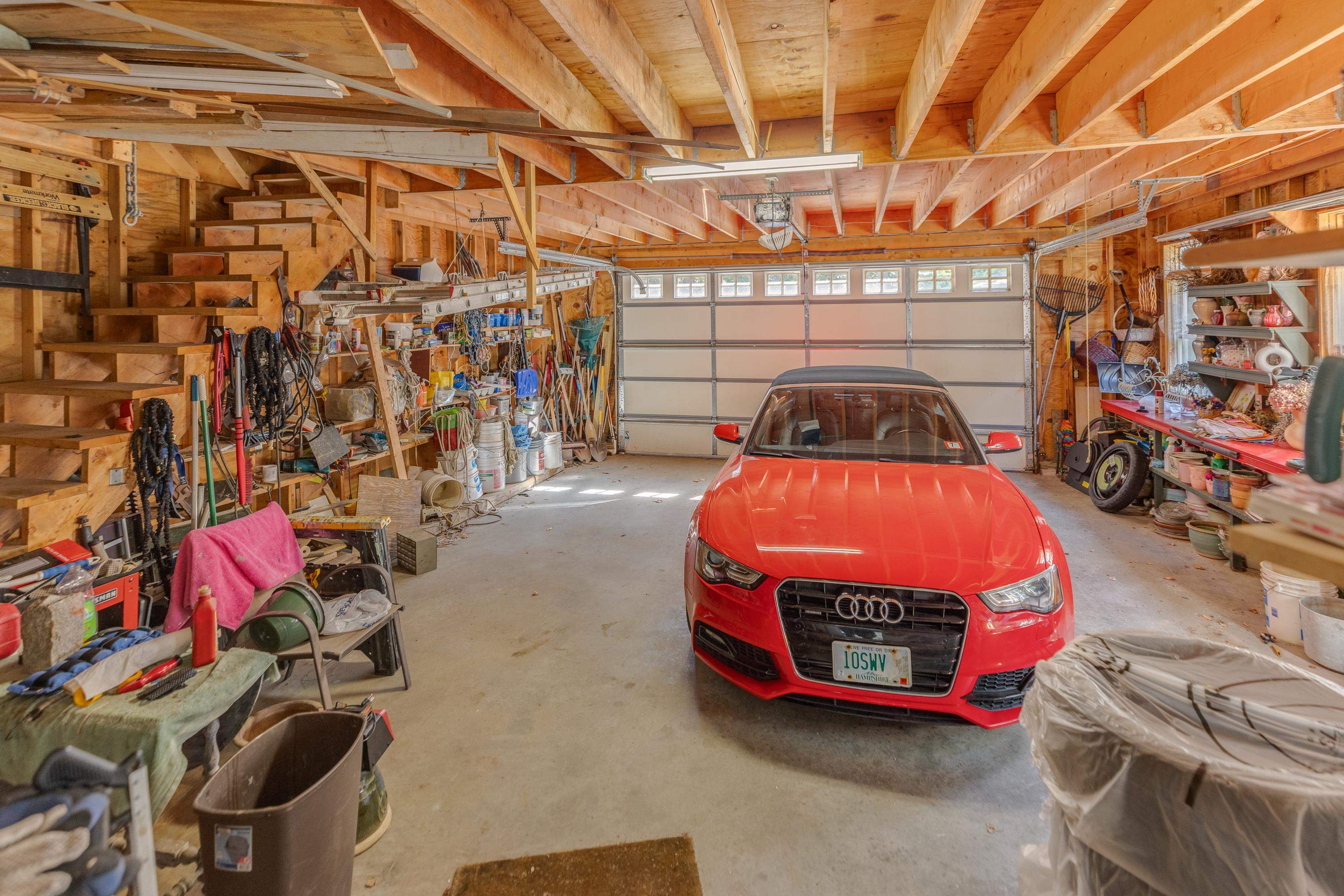 Garage off kitchen