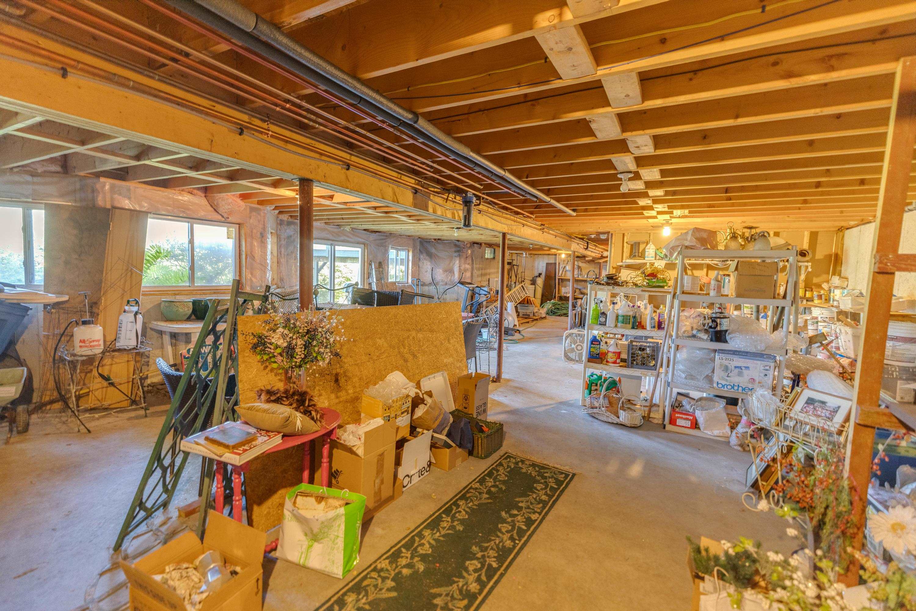 large walkout basement