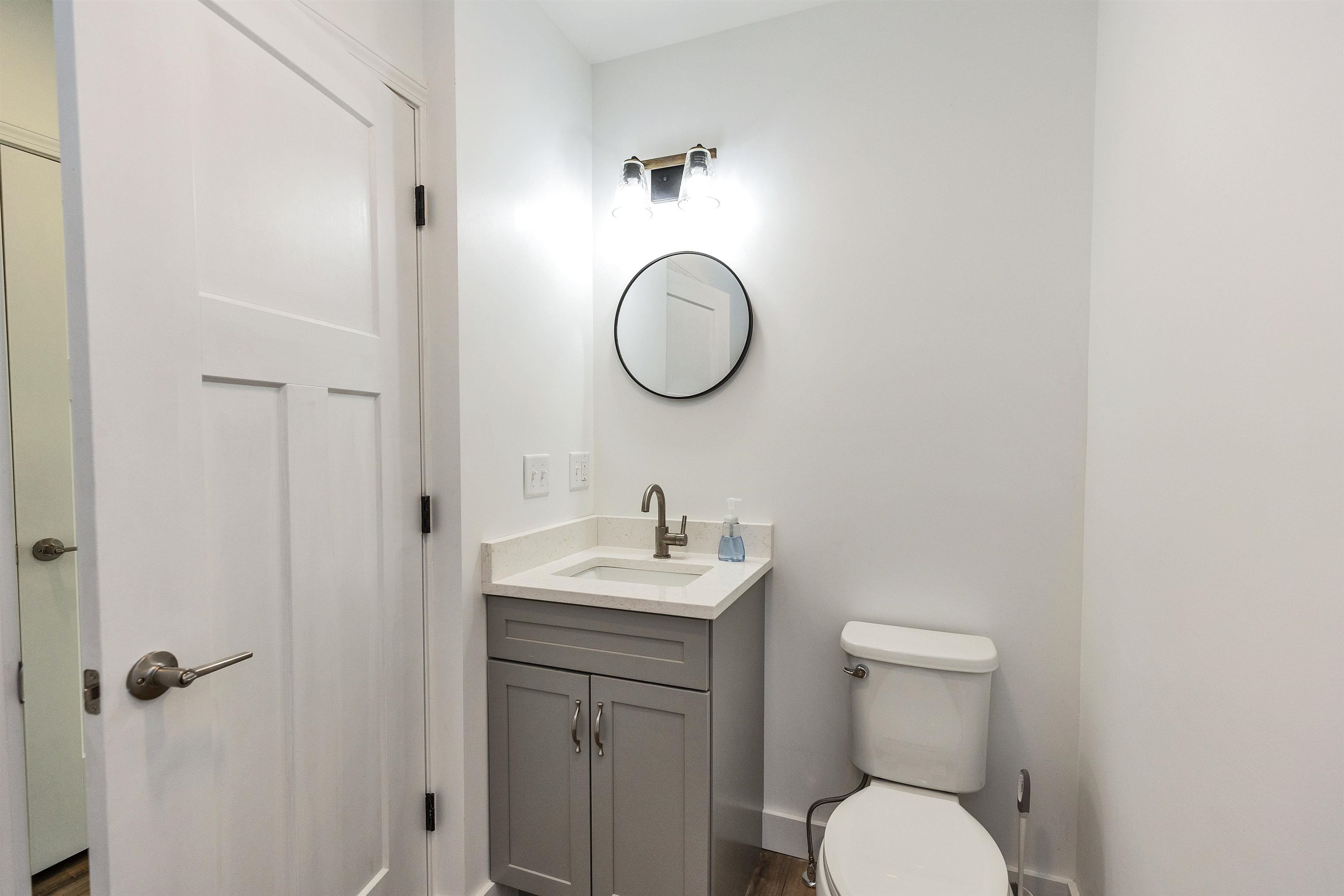 1st floor half bath