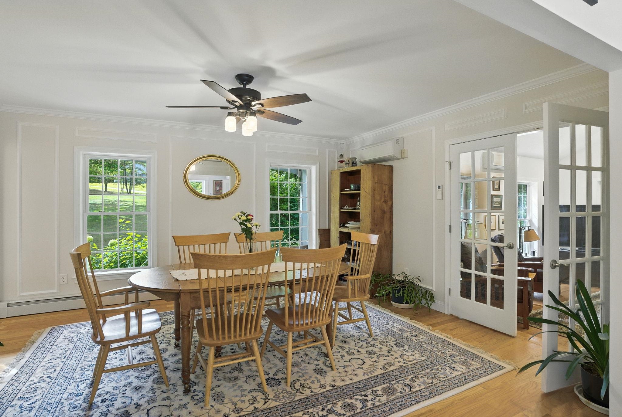 Dining Room Open to Kitchen and Living Room