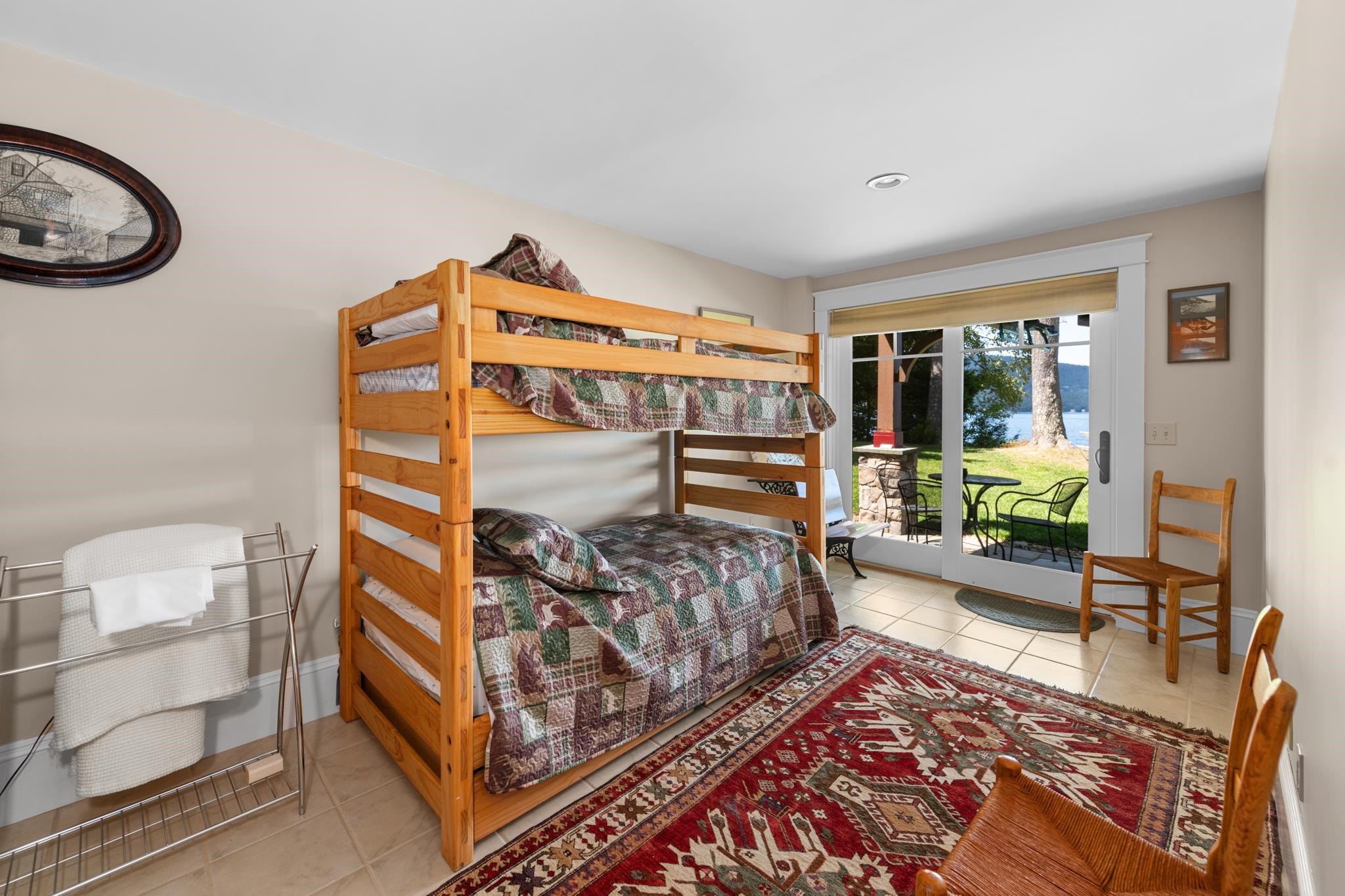 Lower level bedroom