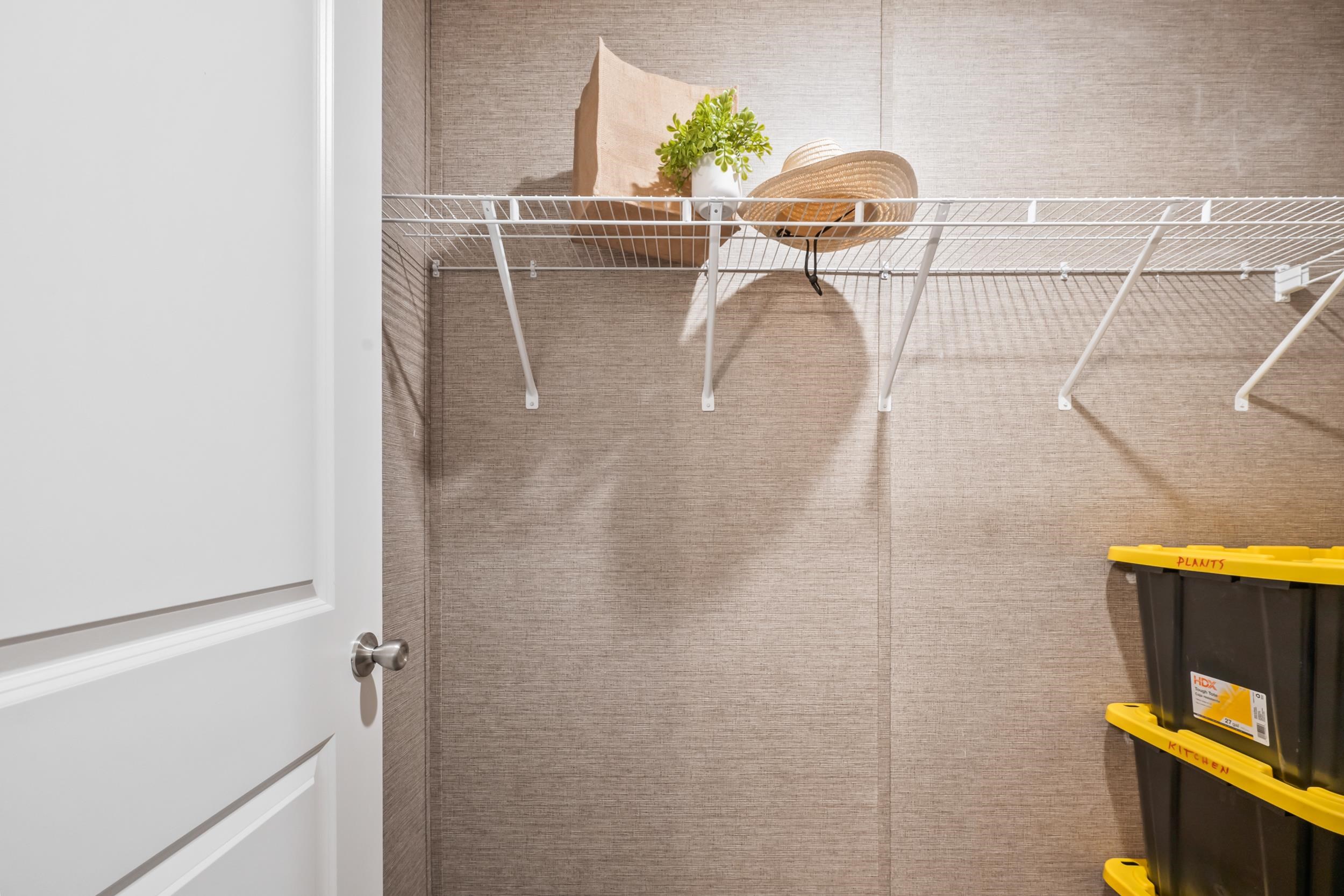 Walk in closet