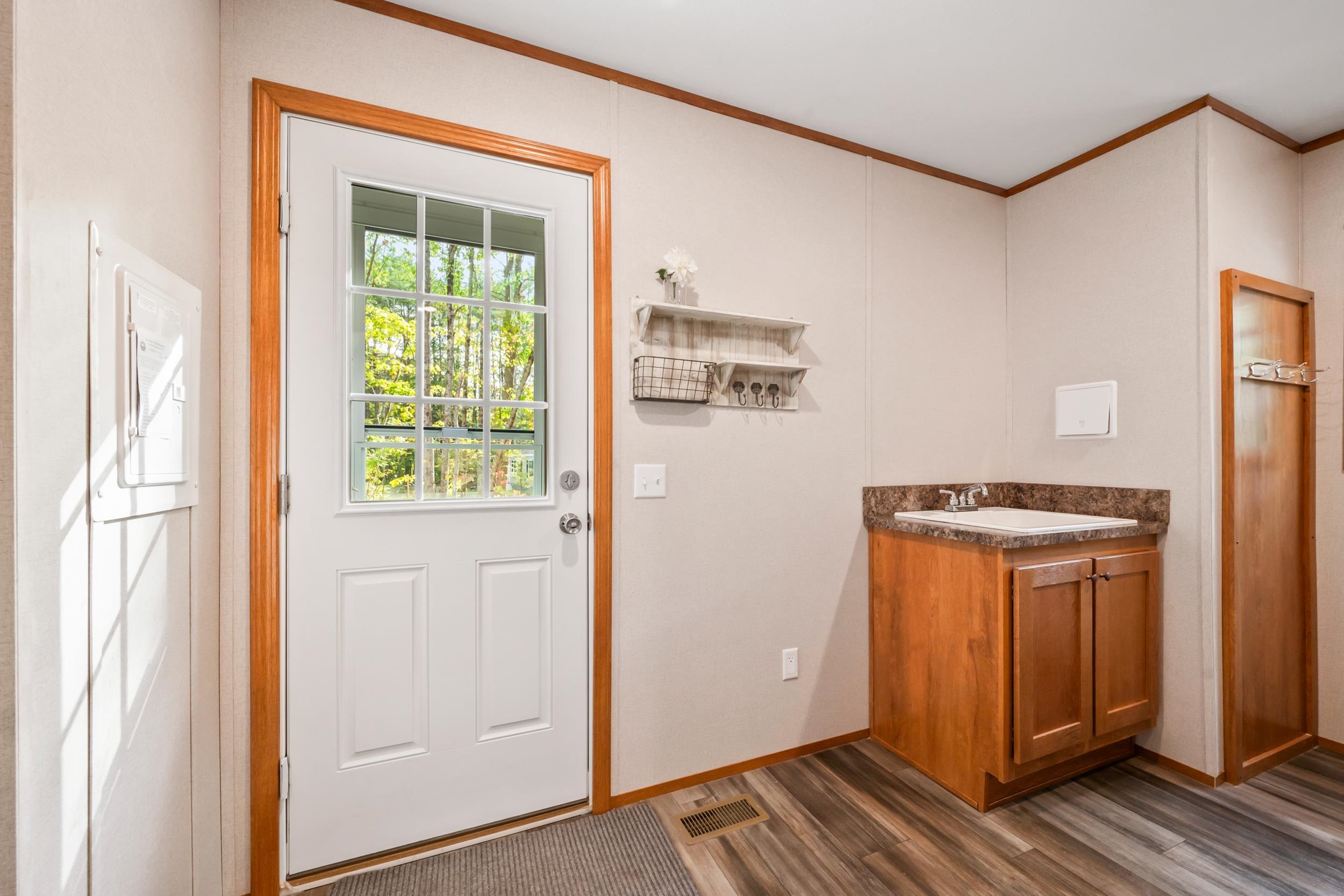 Entrance to utility room