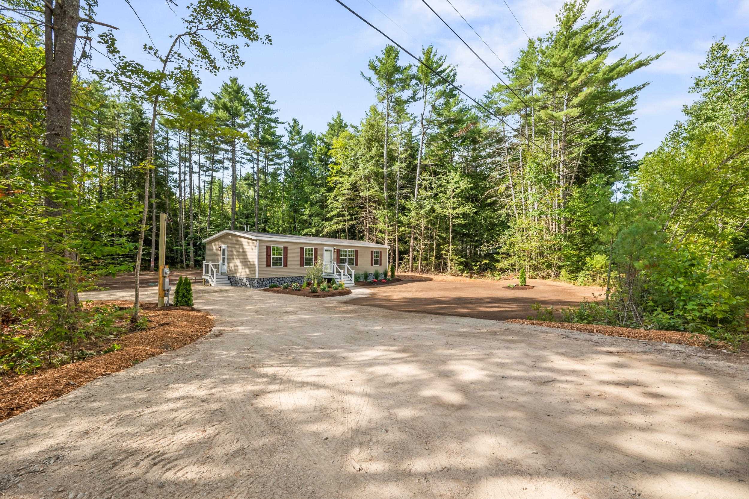 Driveway entrance