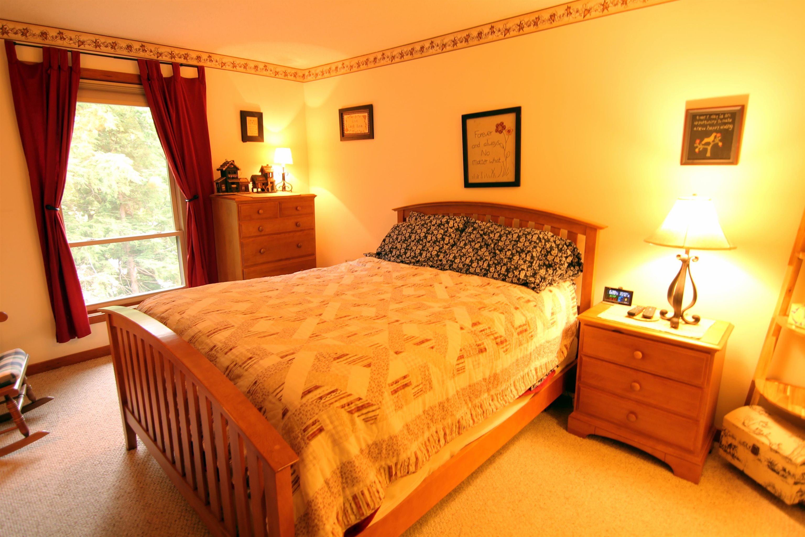 Primary bedroom with full bath
