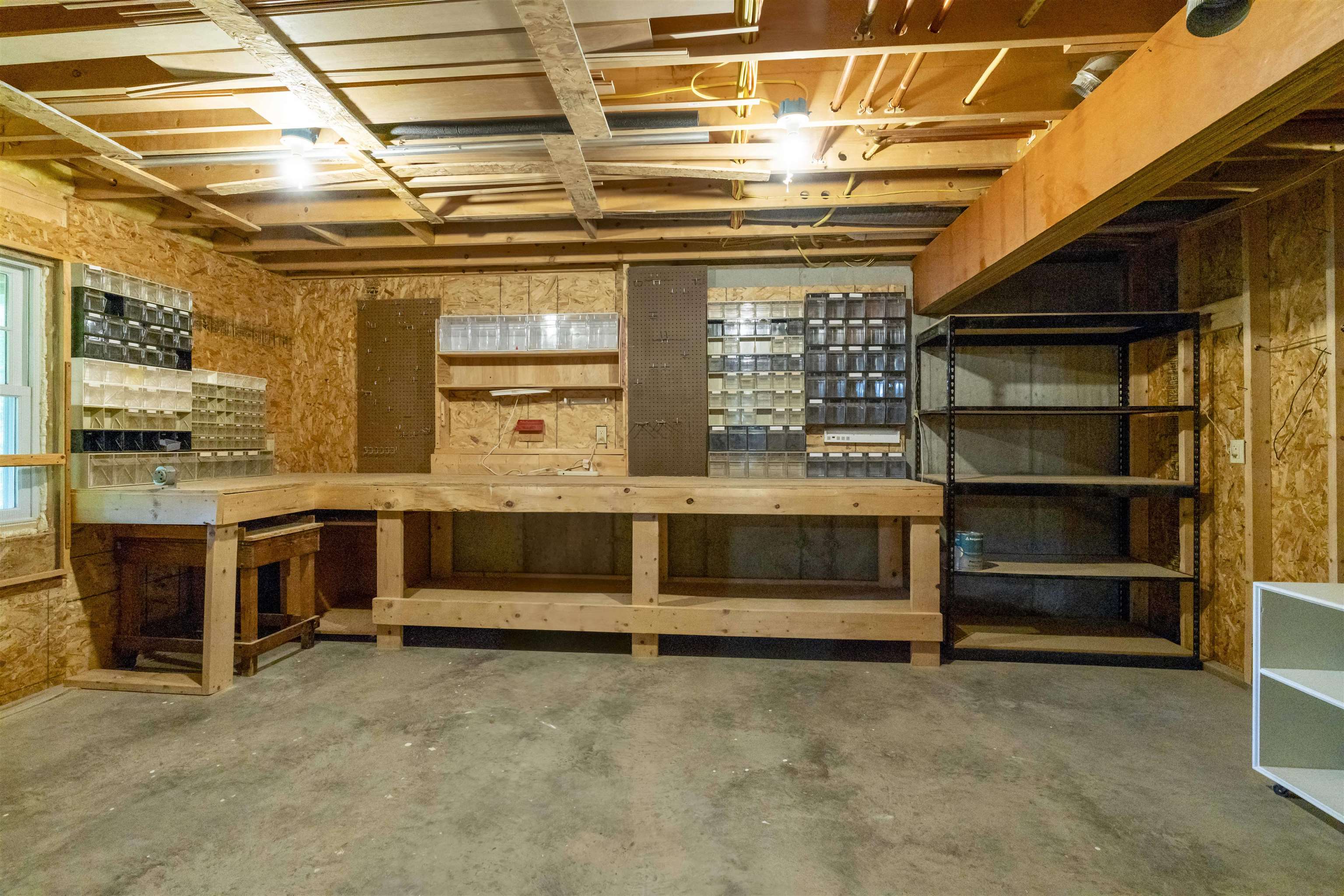 Lower level workshop