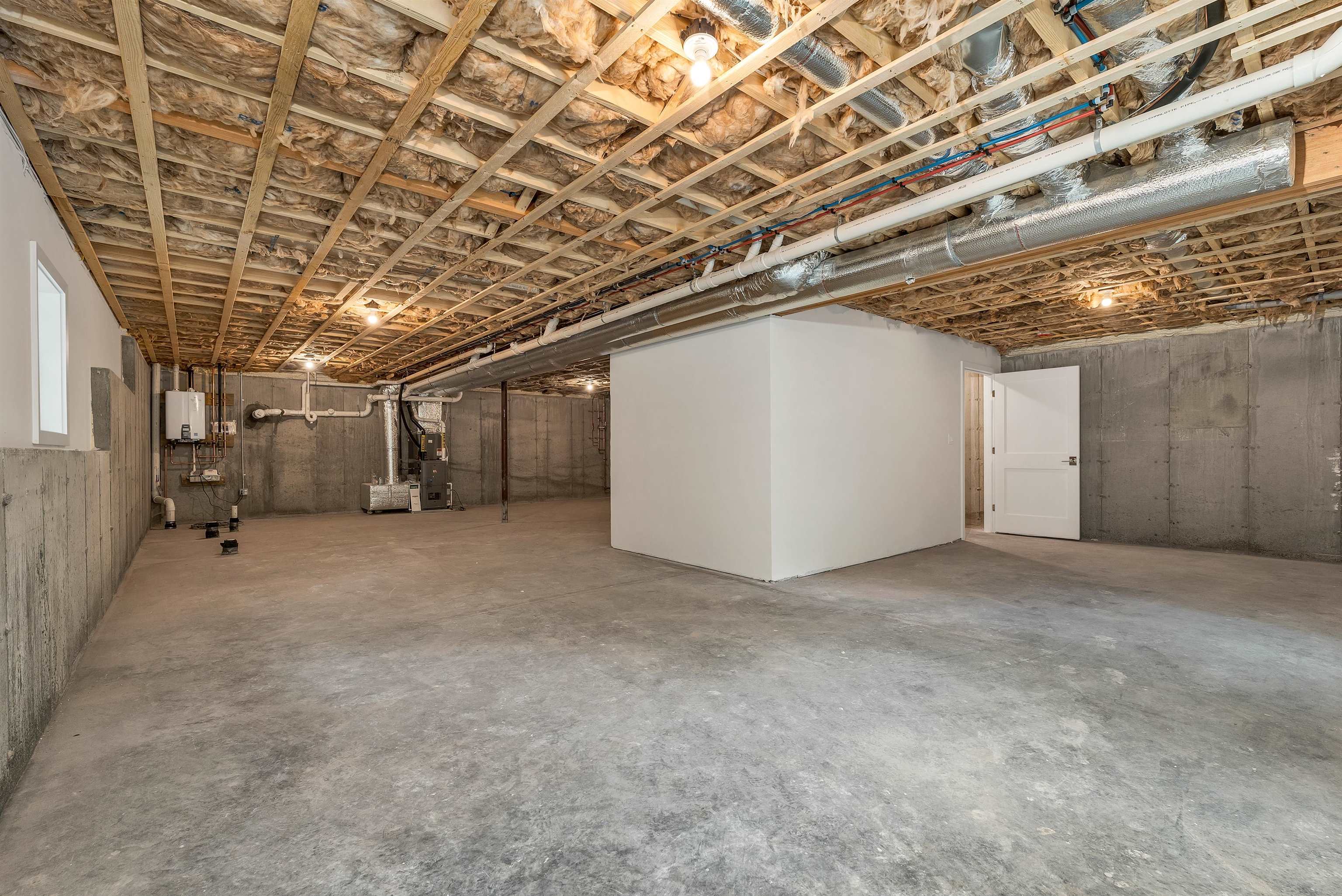 Unfinished basement