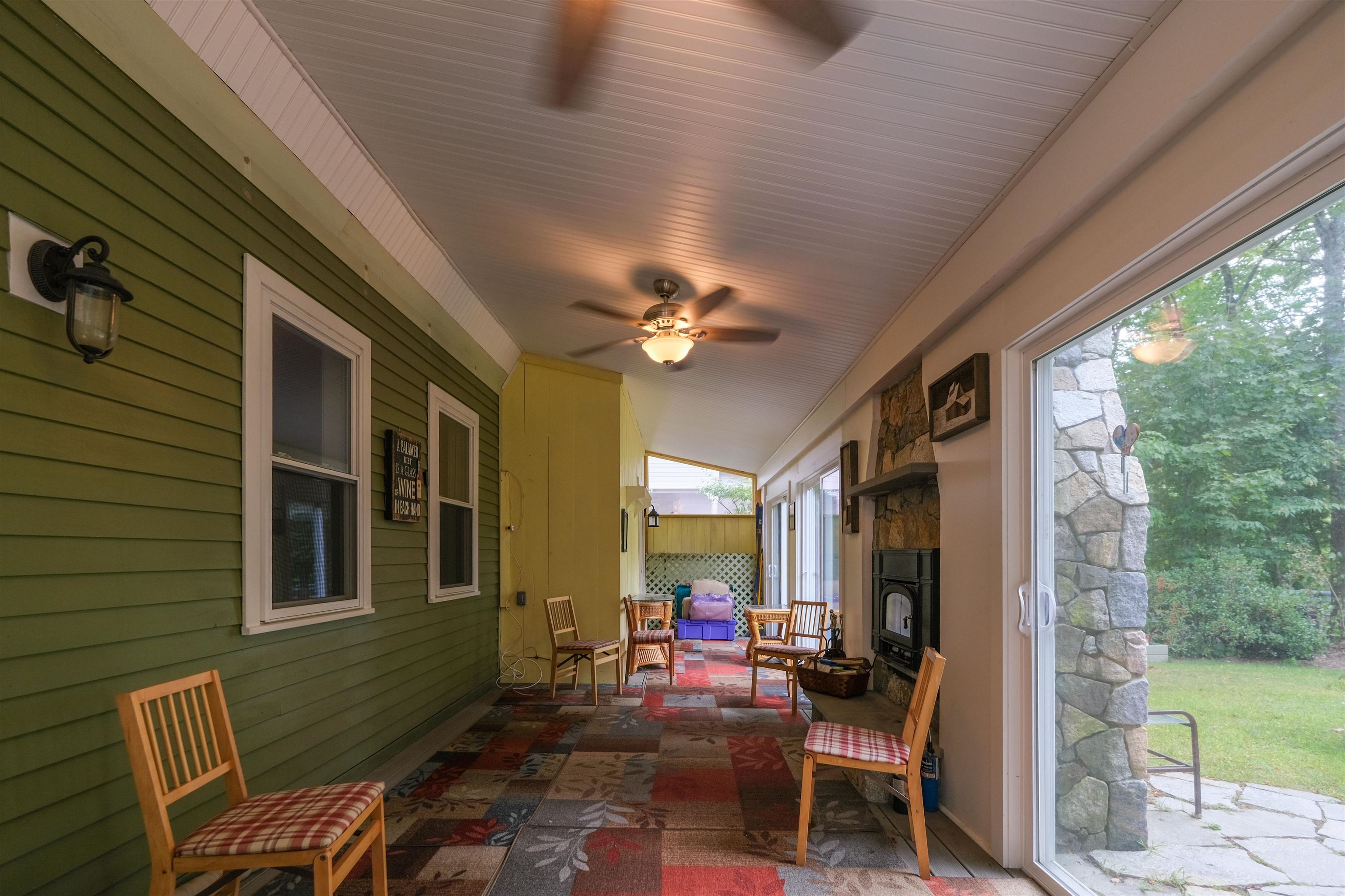 Covered/enclosed porch