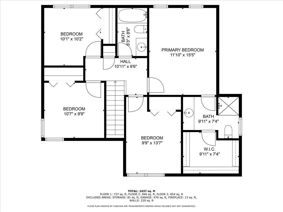 2nd Level Floorplan 23967324