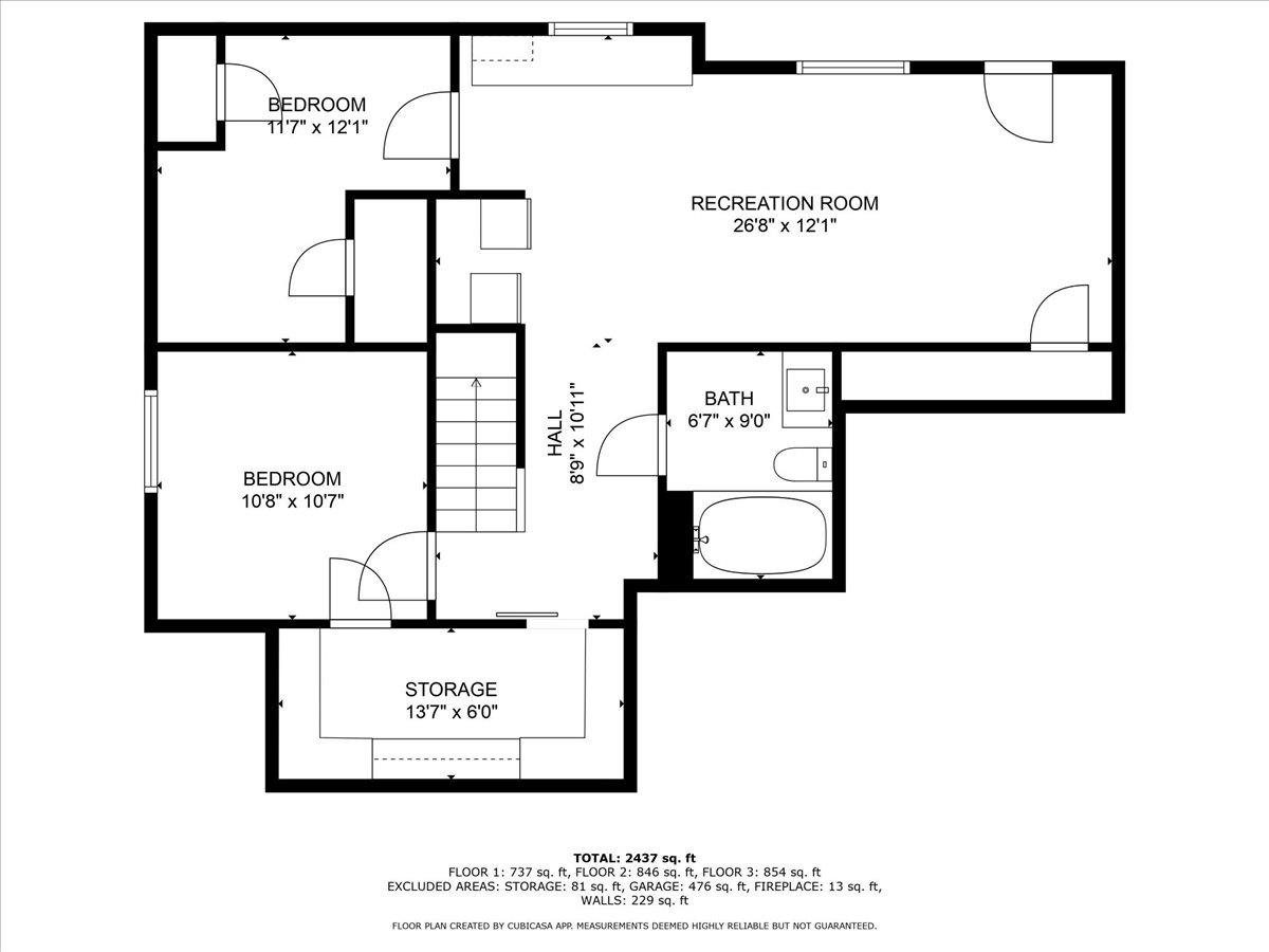 Lower Level Floorplan 23967322