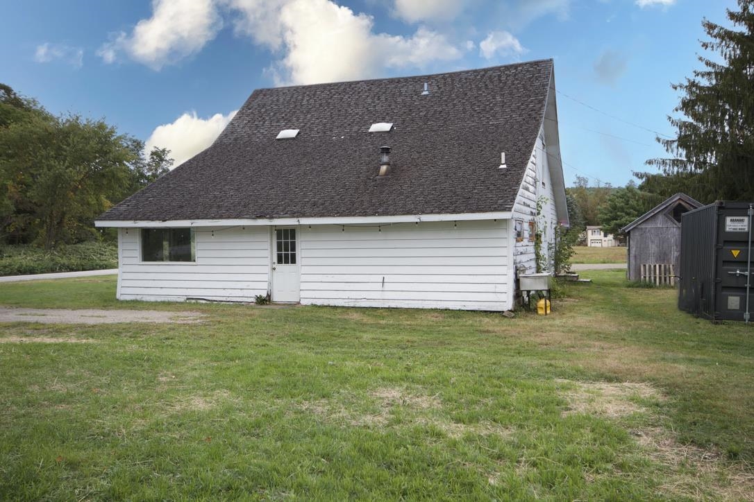 East Side/Back Exterior