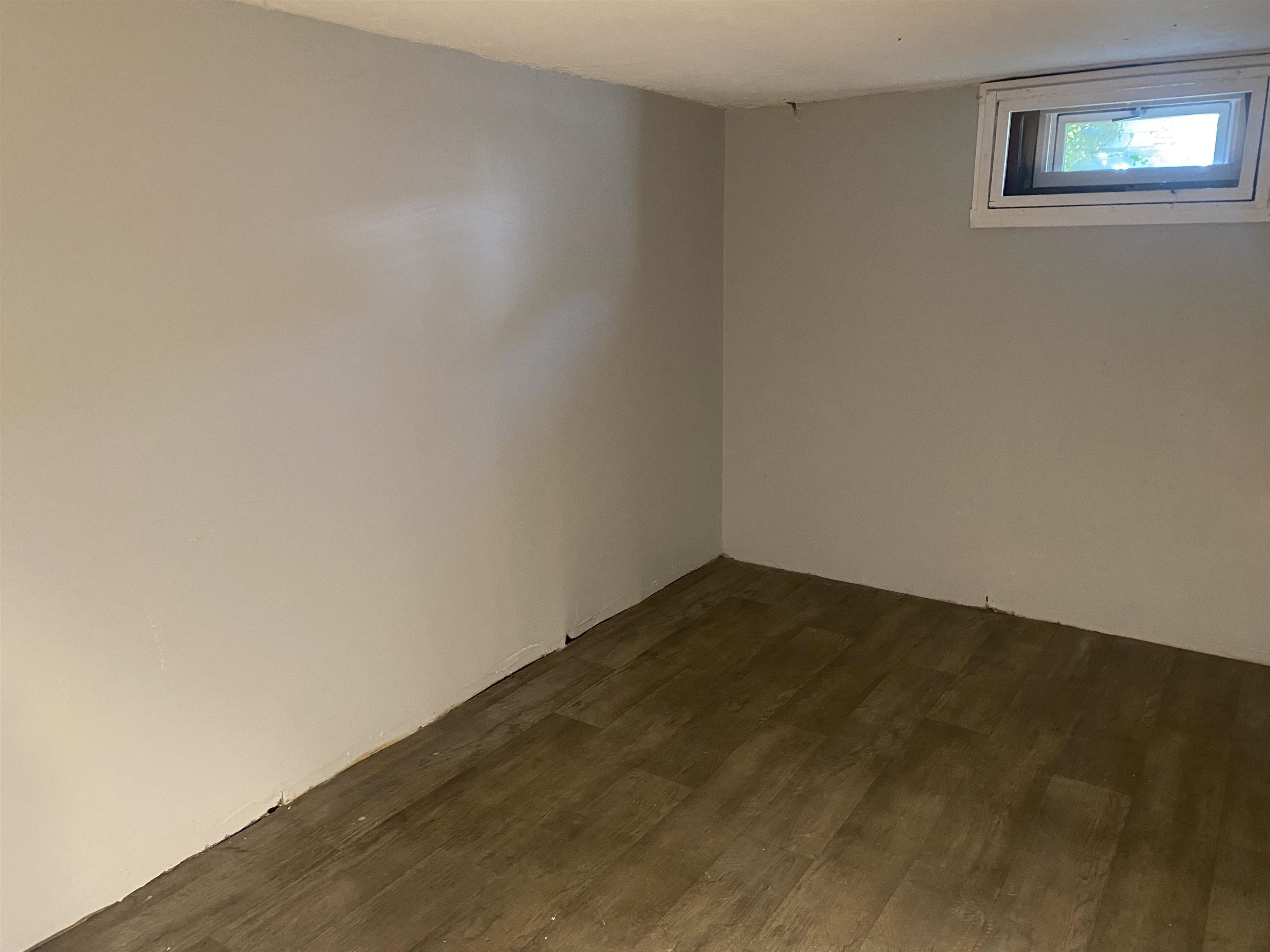 Storage room in basement