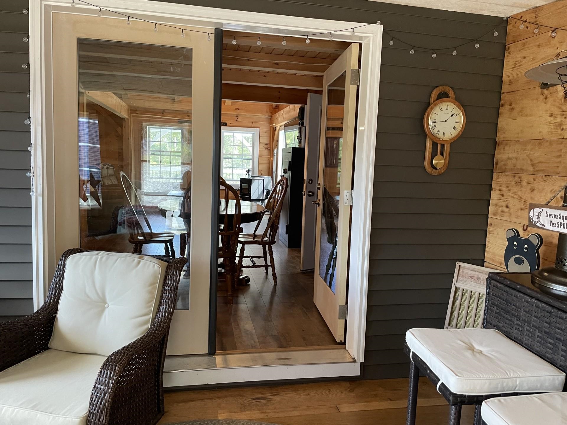 Porch Entrance into Home