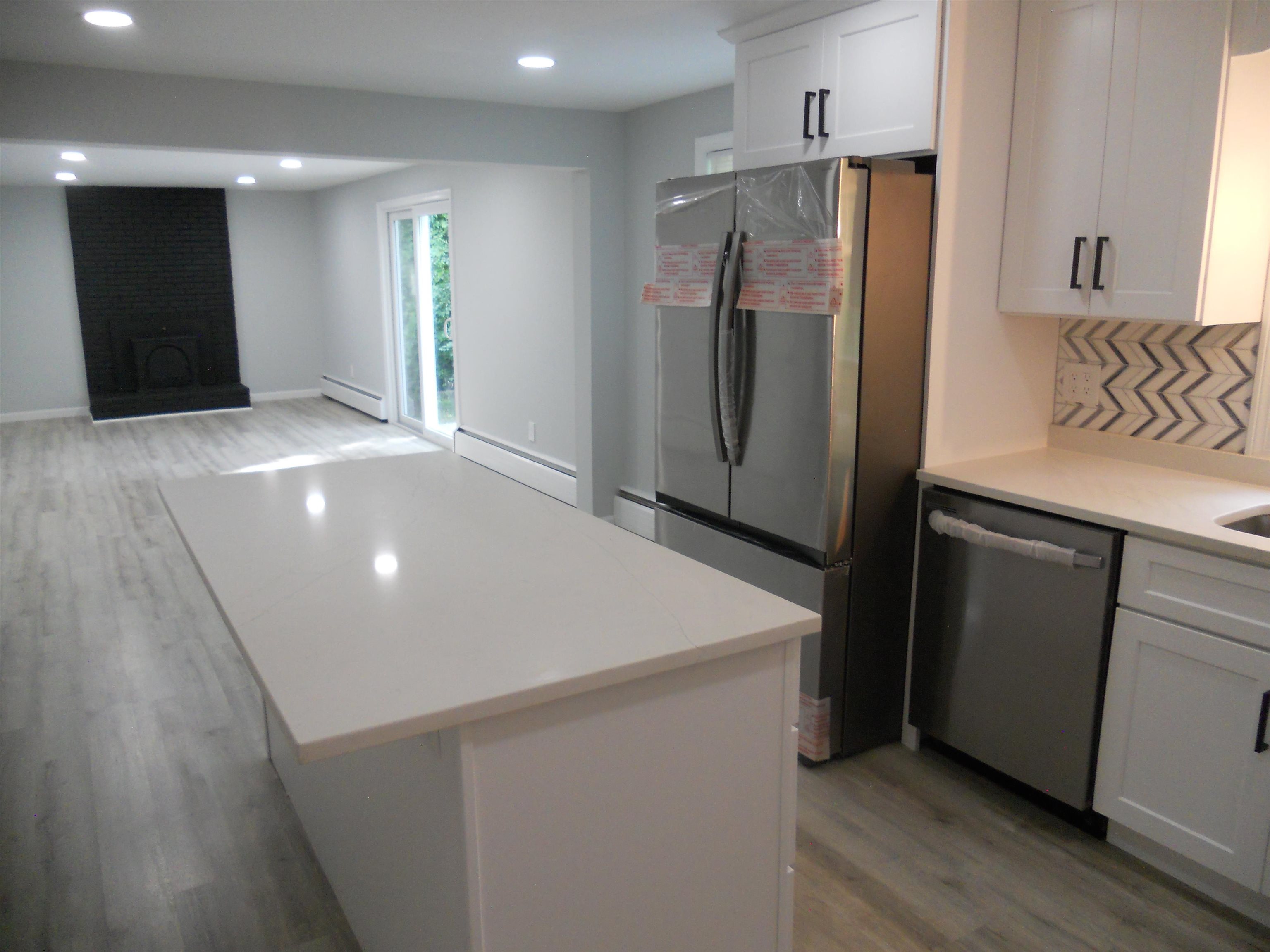 Kitchen to Living Room View