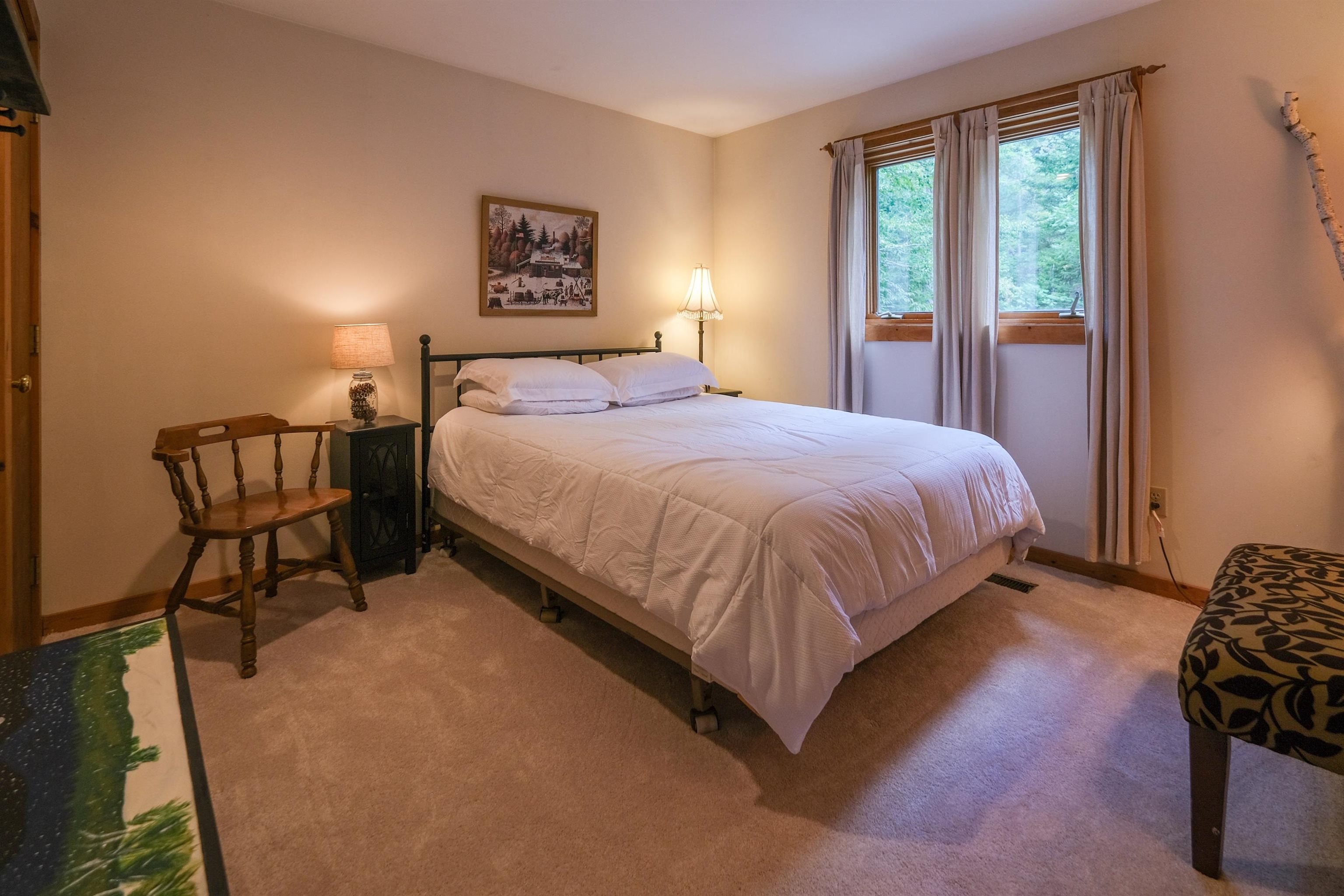 Bedroom on second level