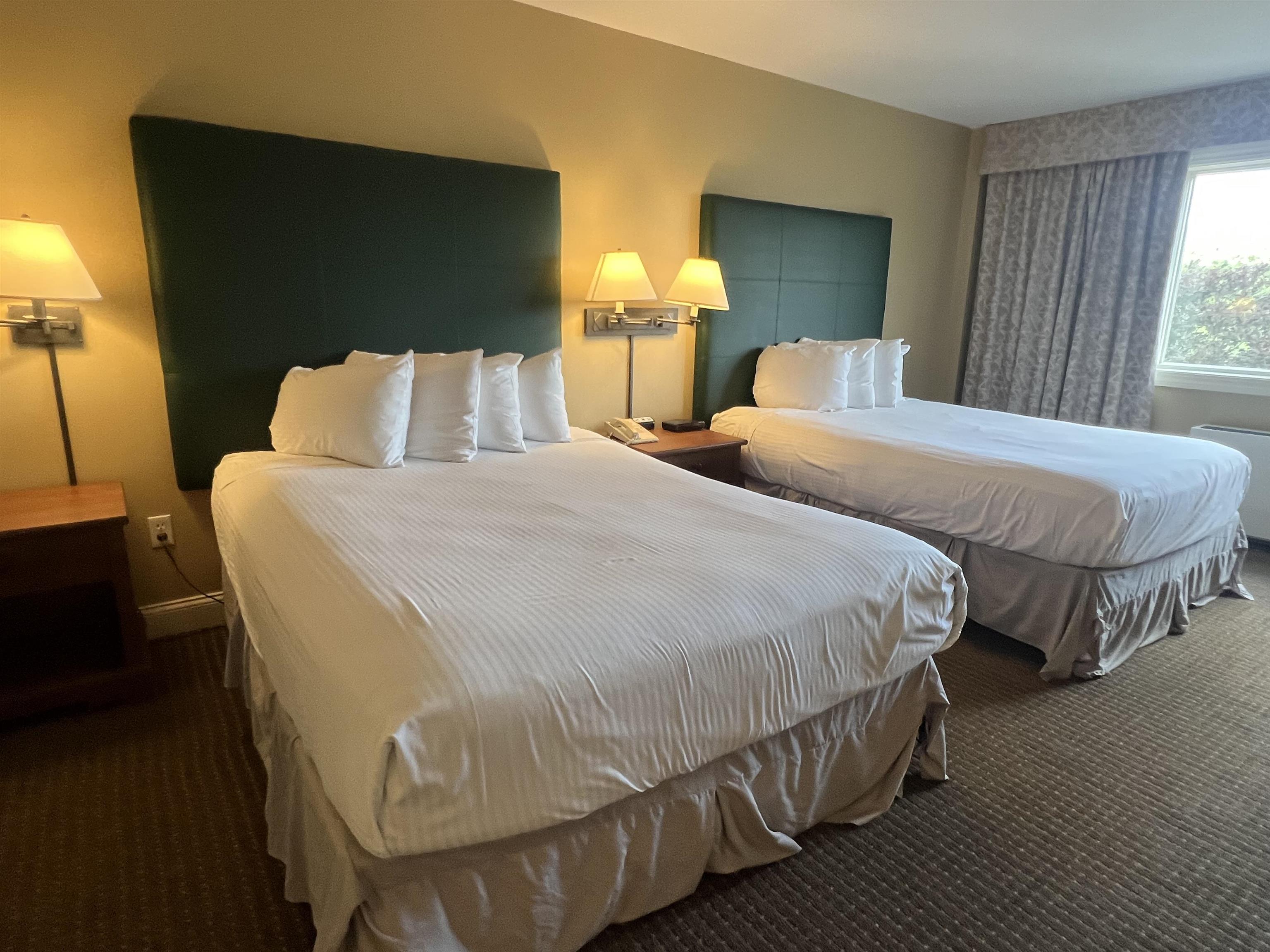 Unit 228, Hotel Room with 2 queen beds and full bath.