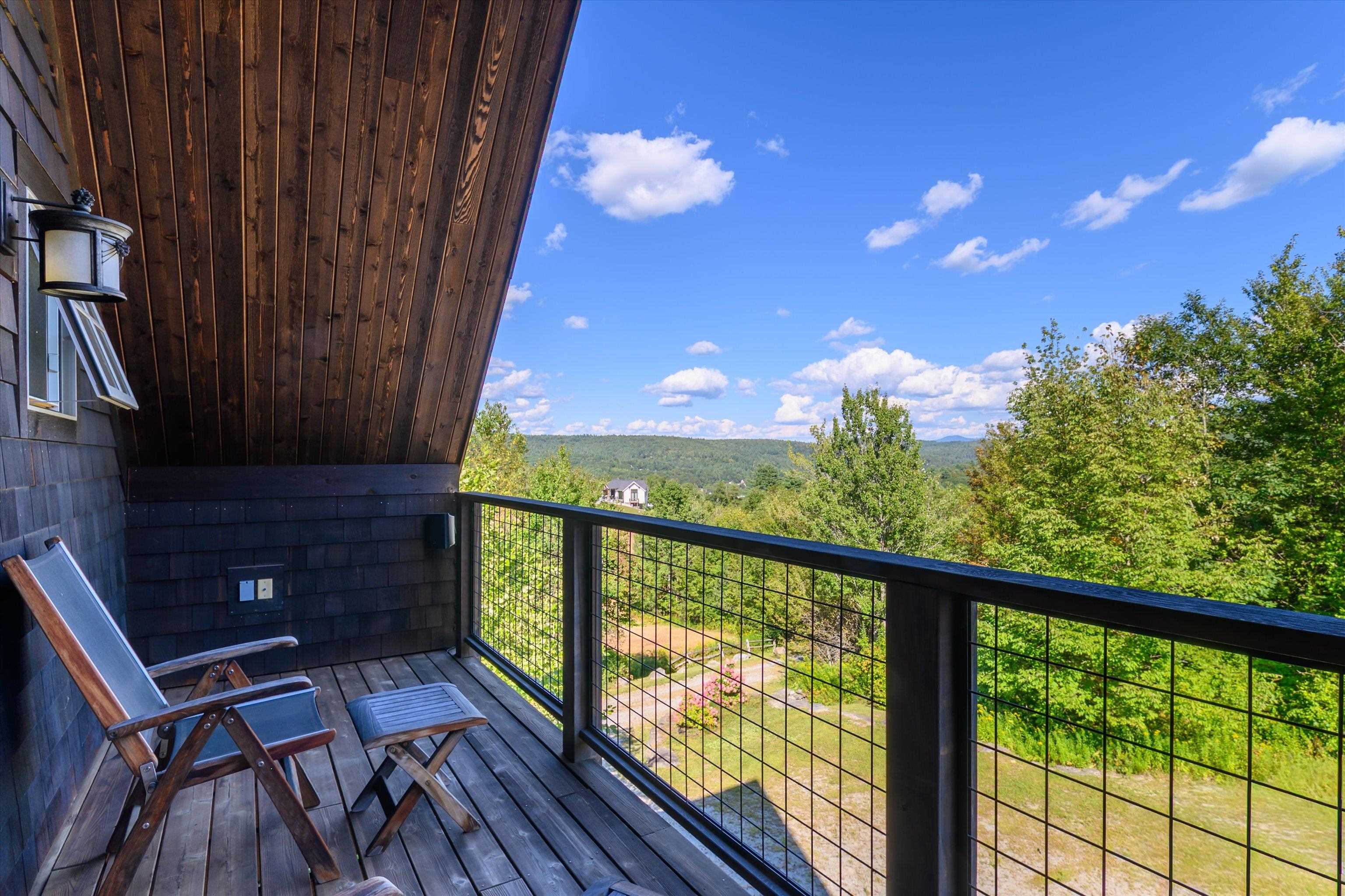 Balcony off of Primary Bedroom