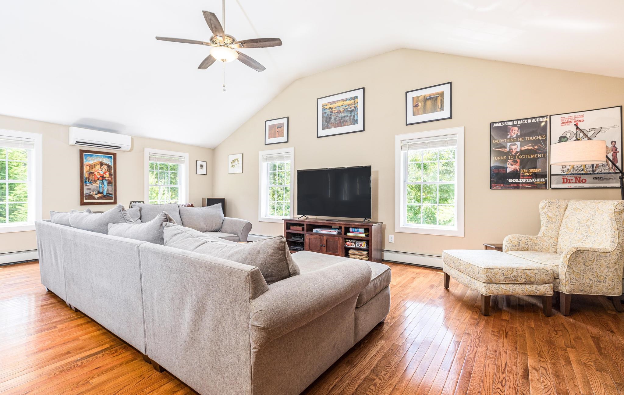 Great Room W/wood burning Fireplace