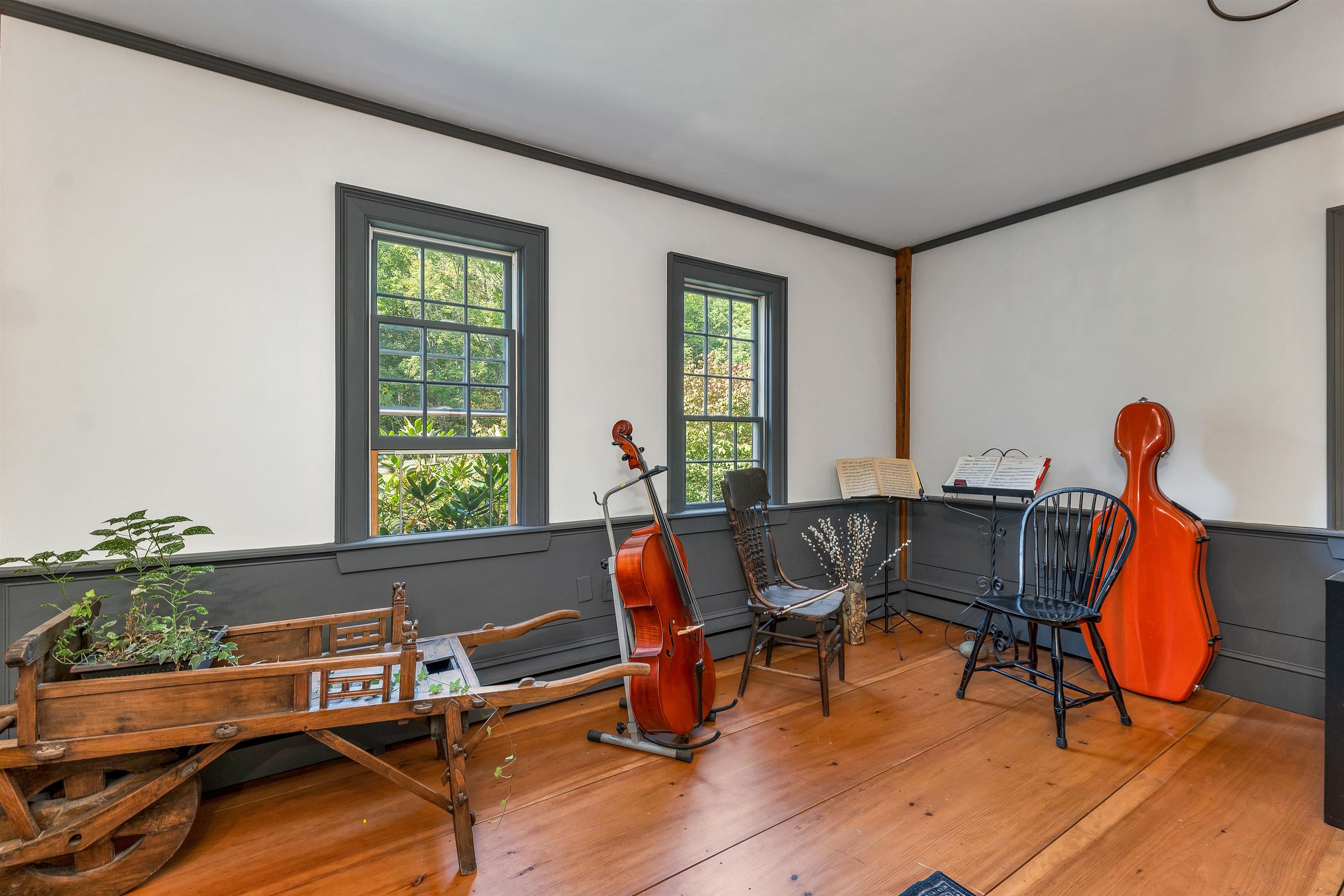 Library and Music Room
