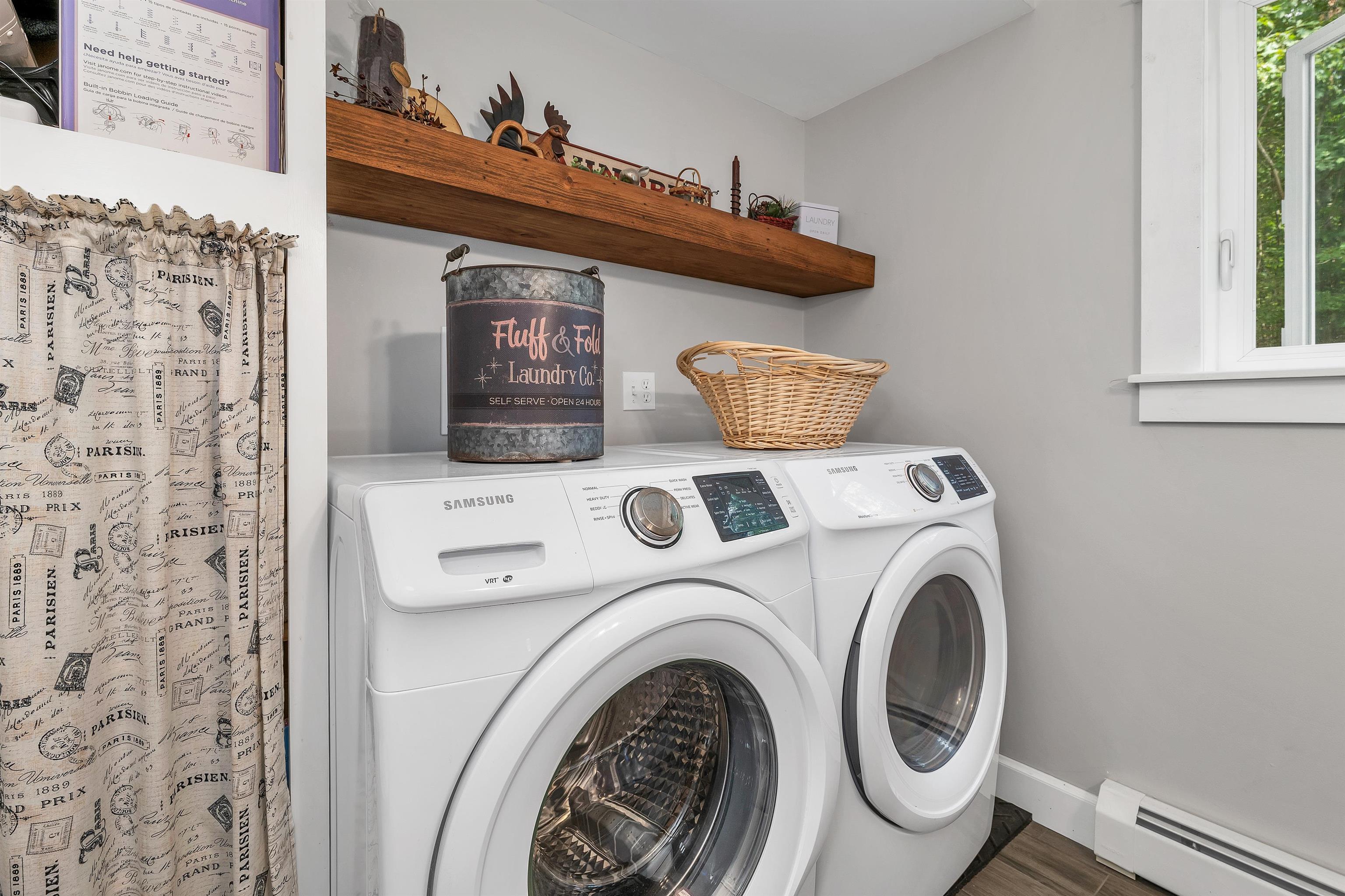 First floor laundry