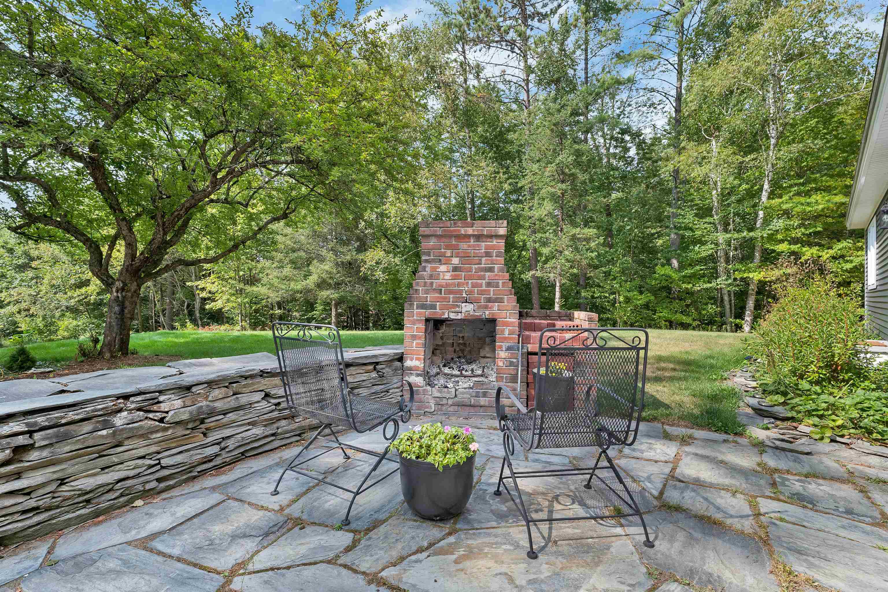 Inviting patio