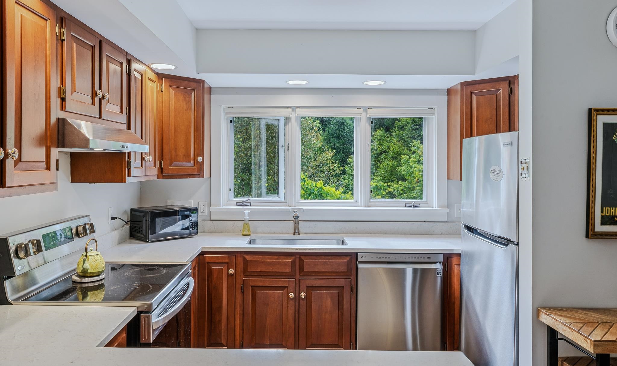 Apartment Kitchen with All New Appliances