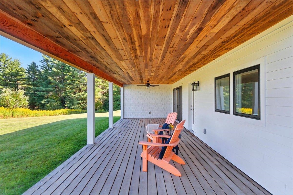 Cedar Porch Floor