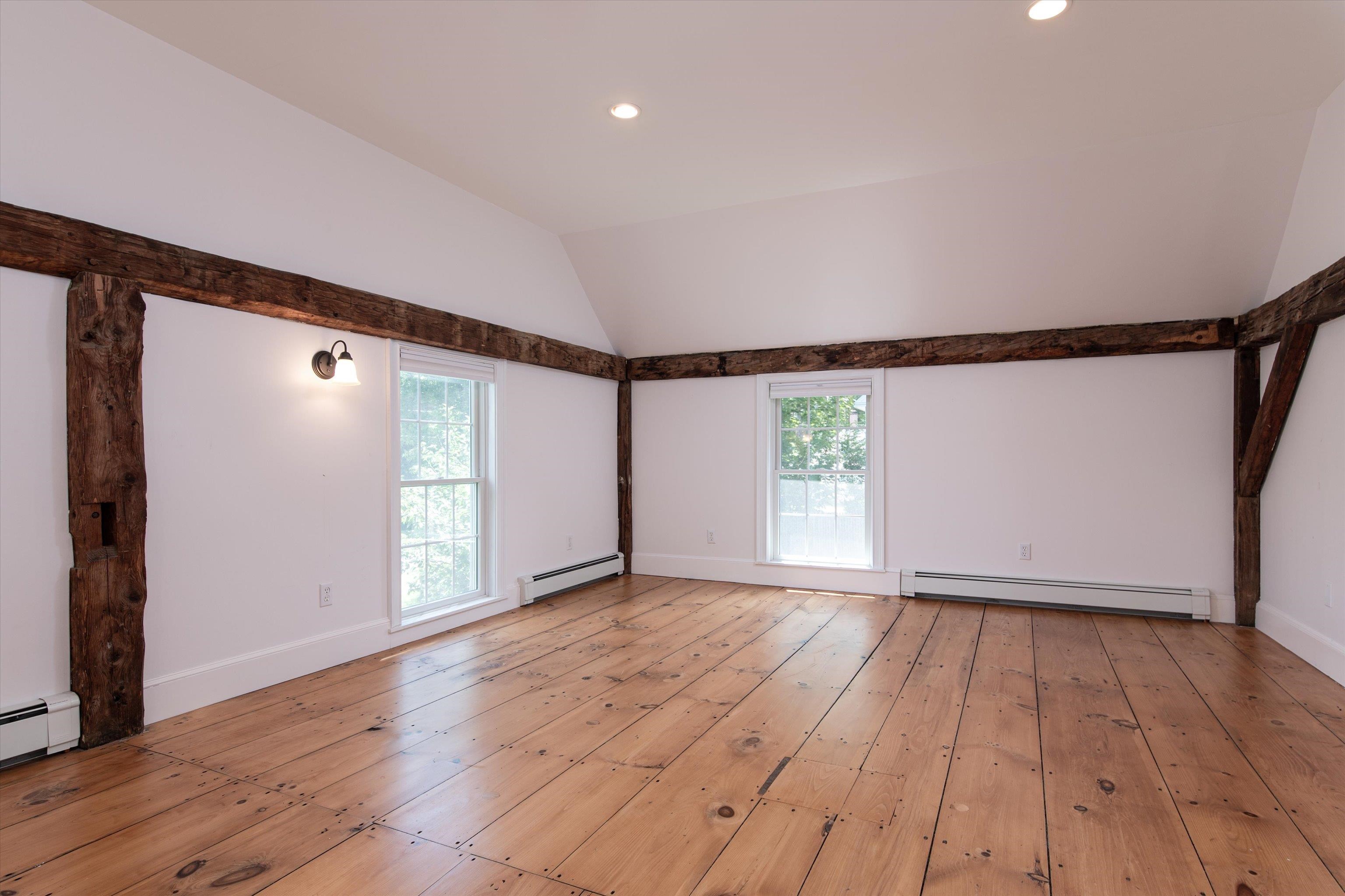 Spacious primary bedroom 2nd floor
