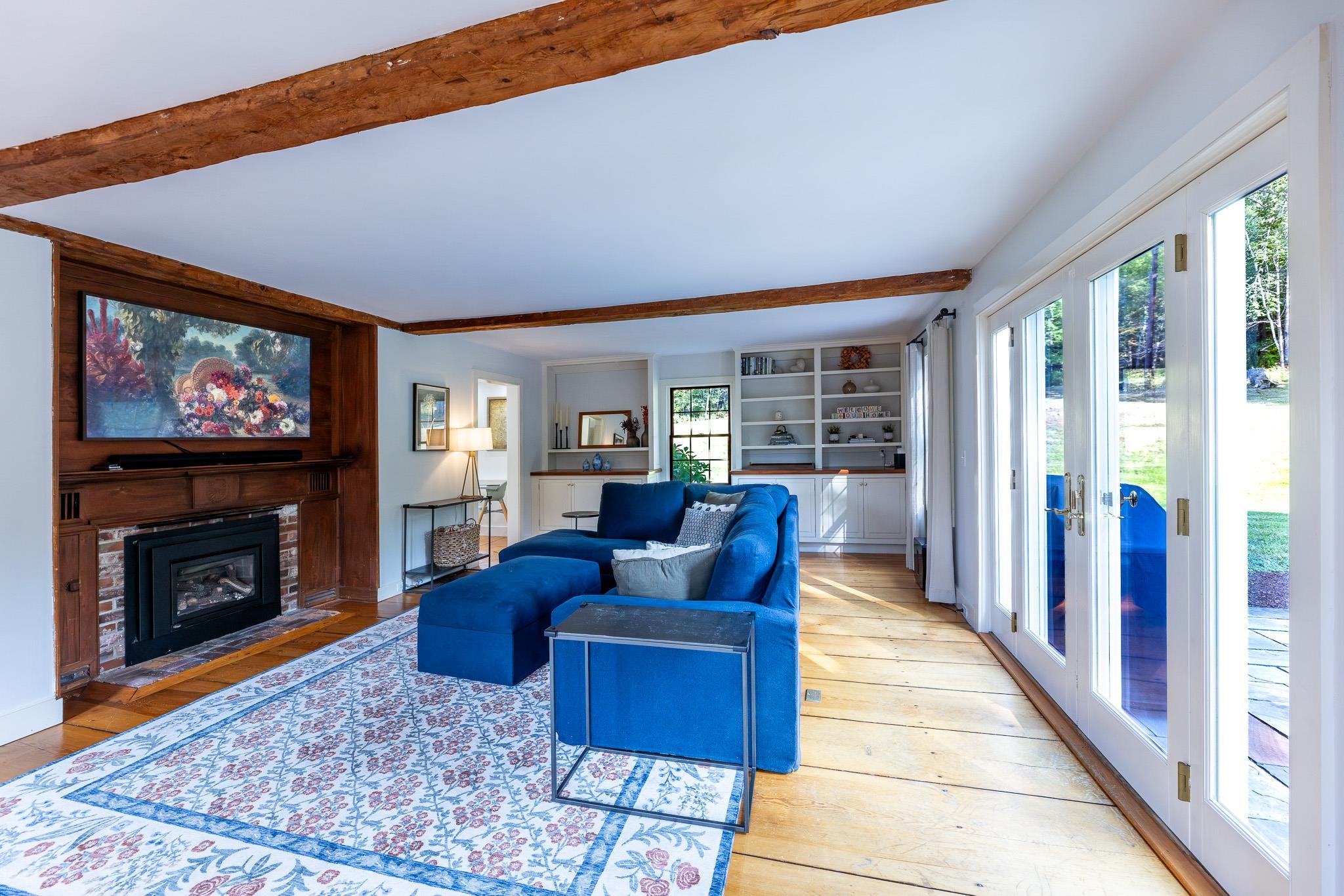 Cozy Gas Fireplace