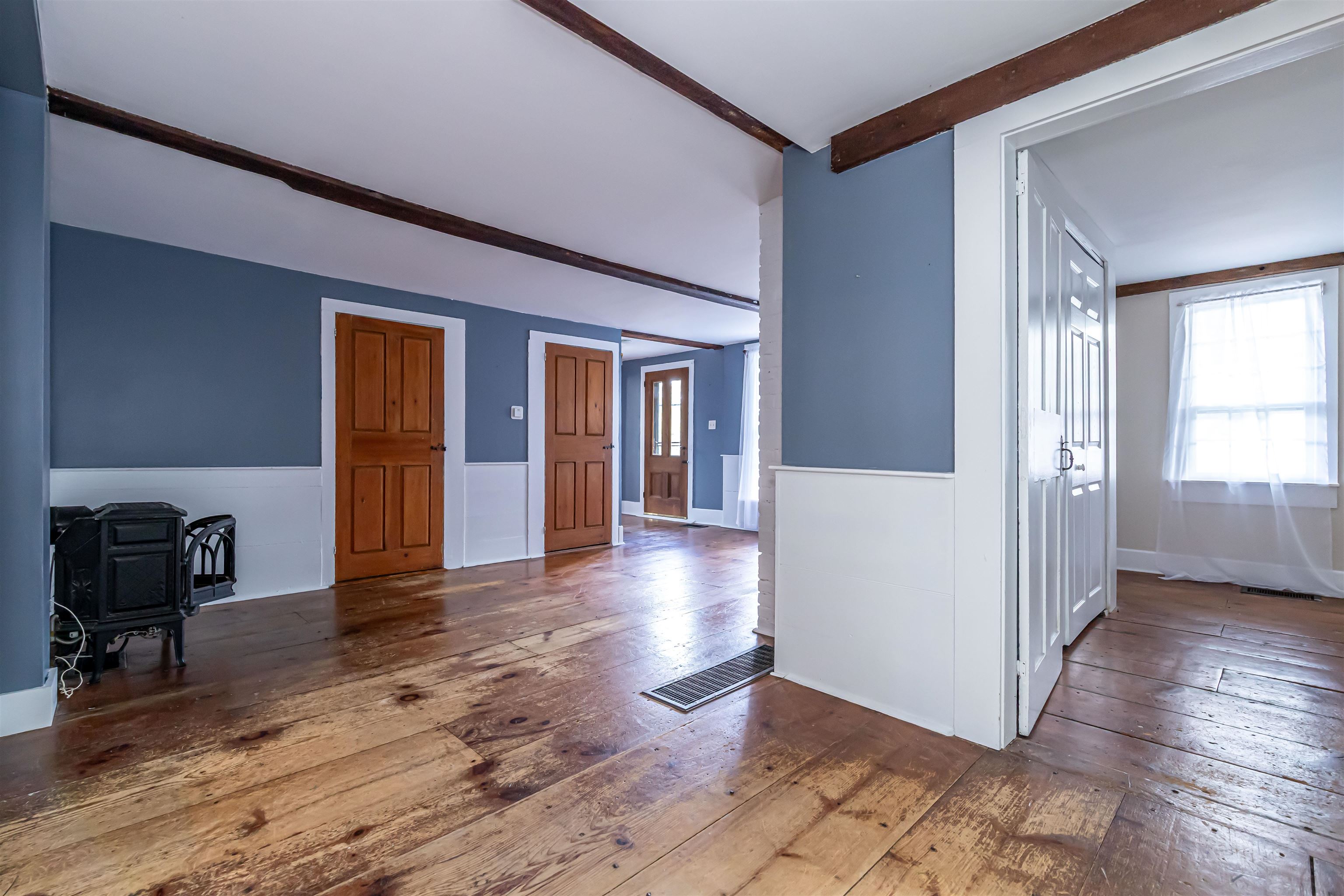 Doorways connect the Original Home or 5th bedroom