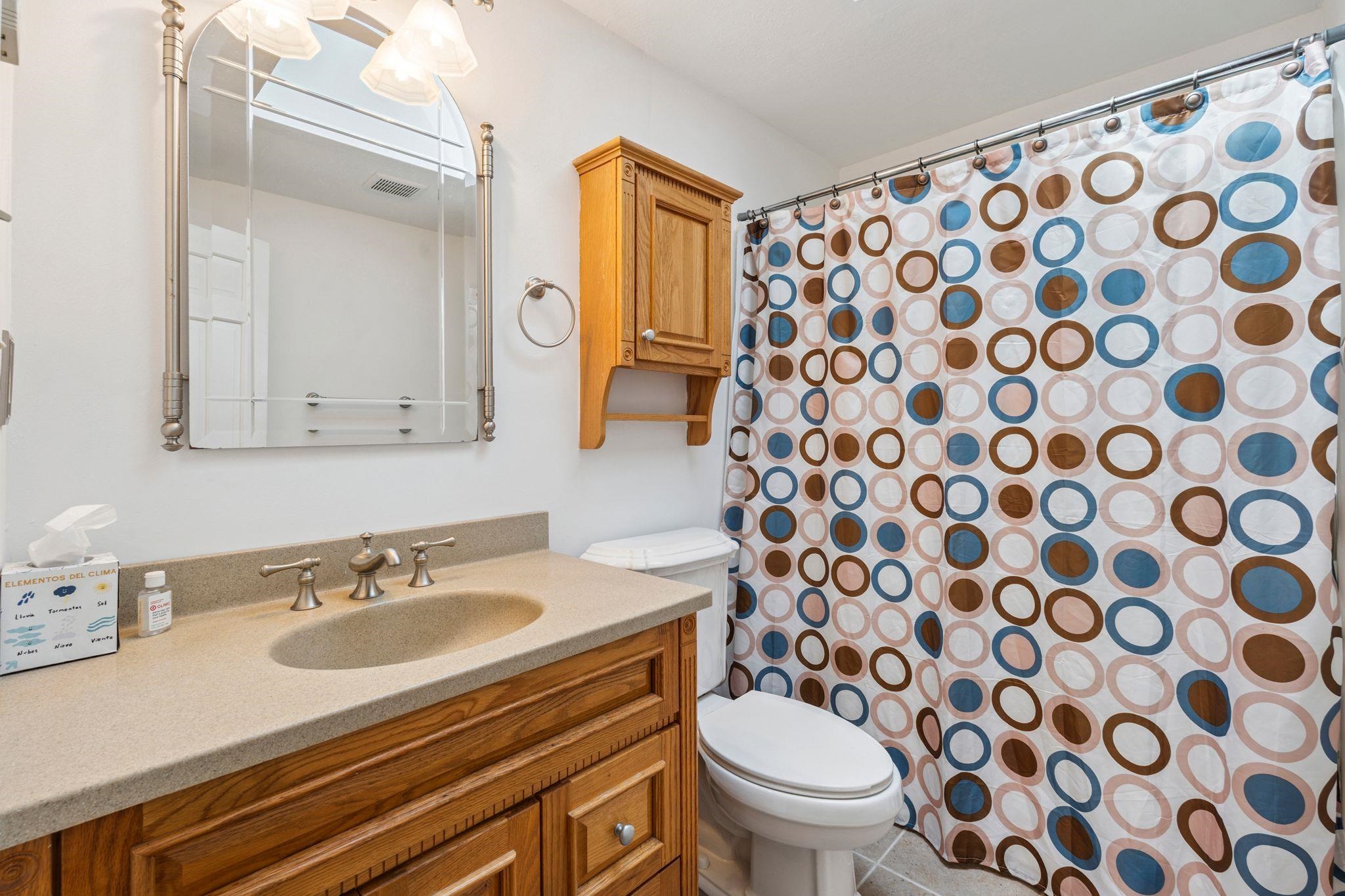 Full Bathroom on the 2nd Floor!