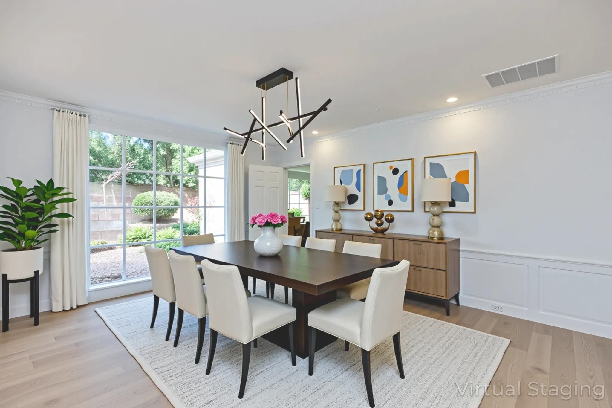 Virtually Staged Dining Room 24060987