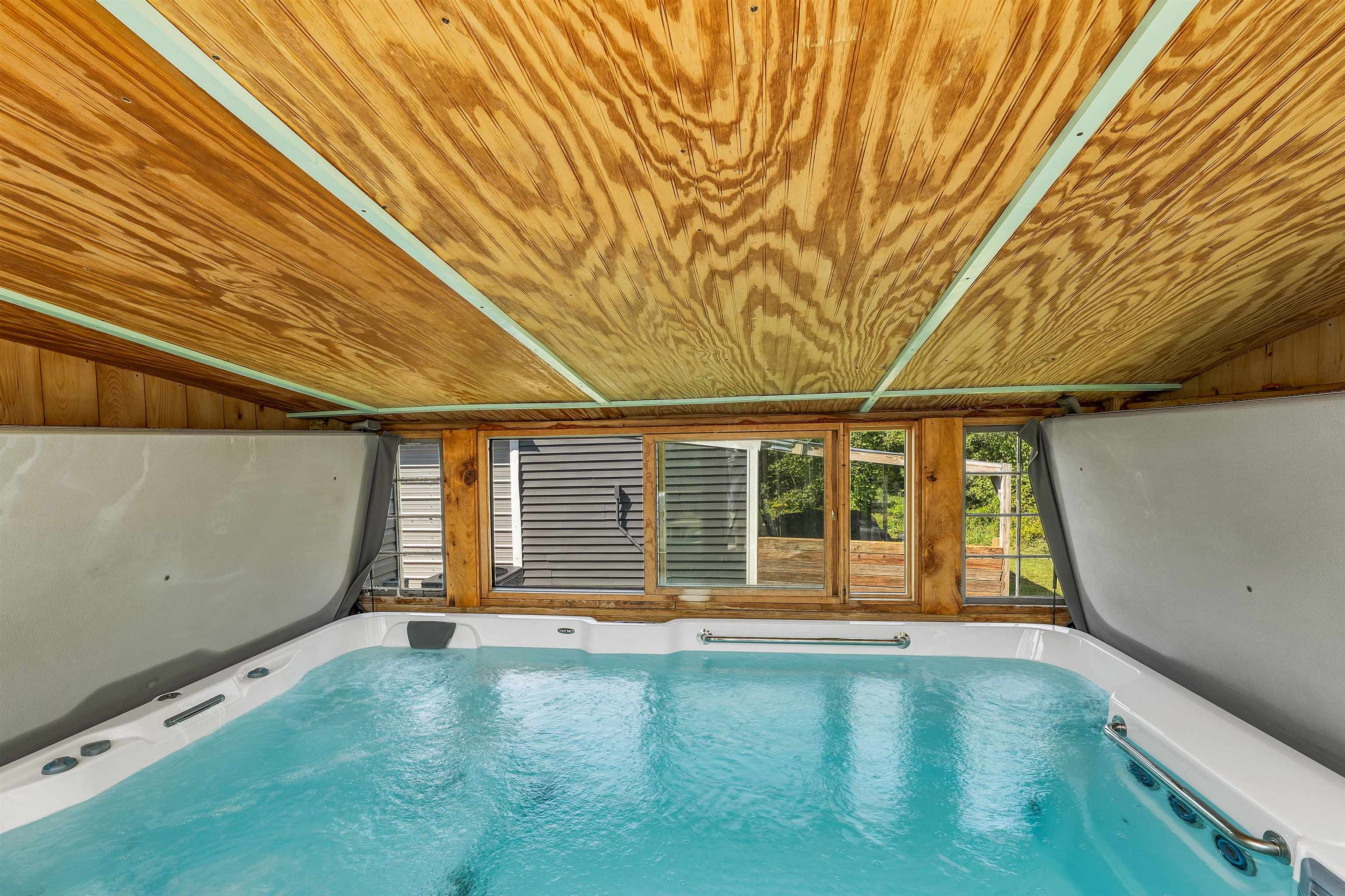 Swim Spa in Sunroom