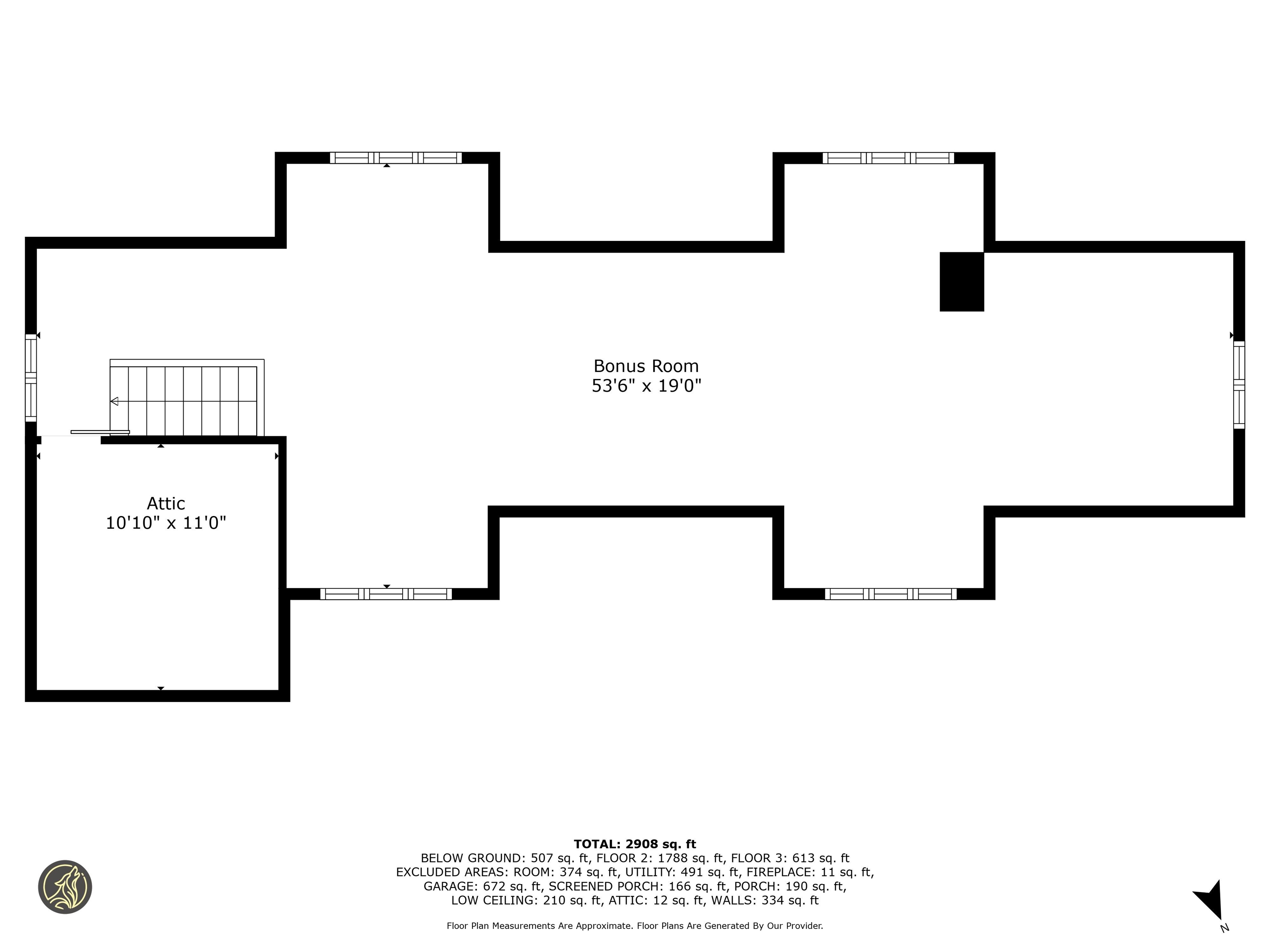Attic Floorplan