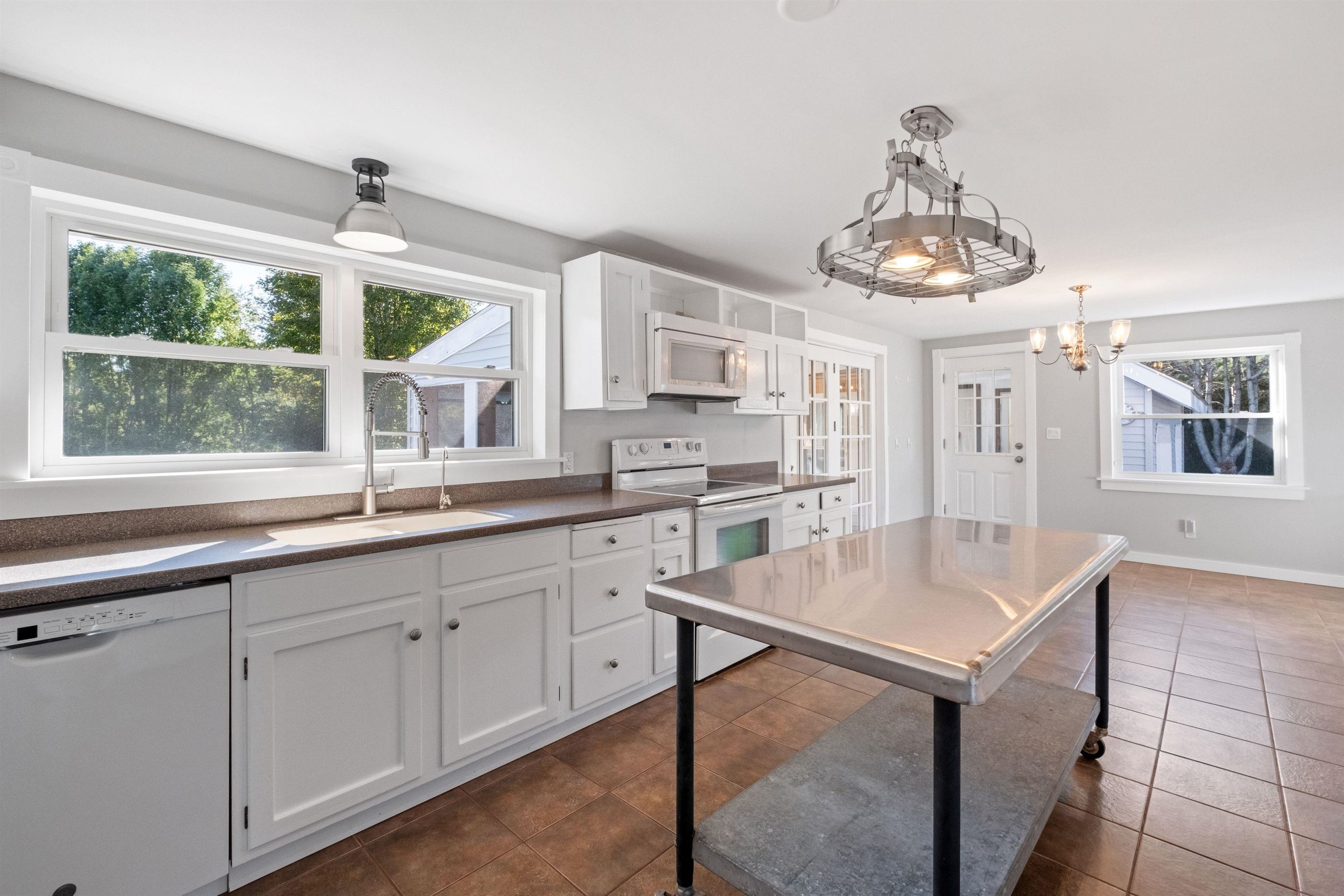 Kitchen into Dining Area