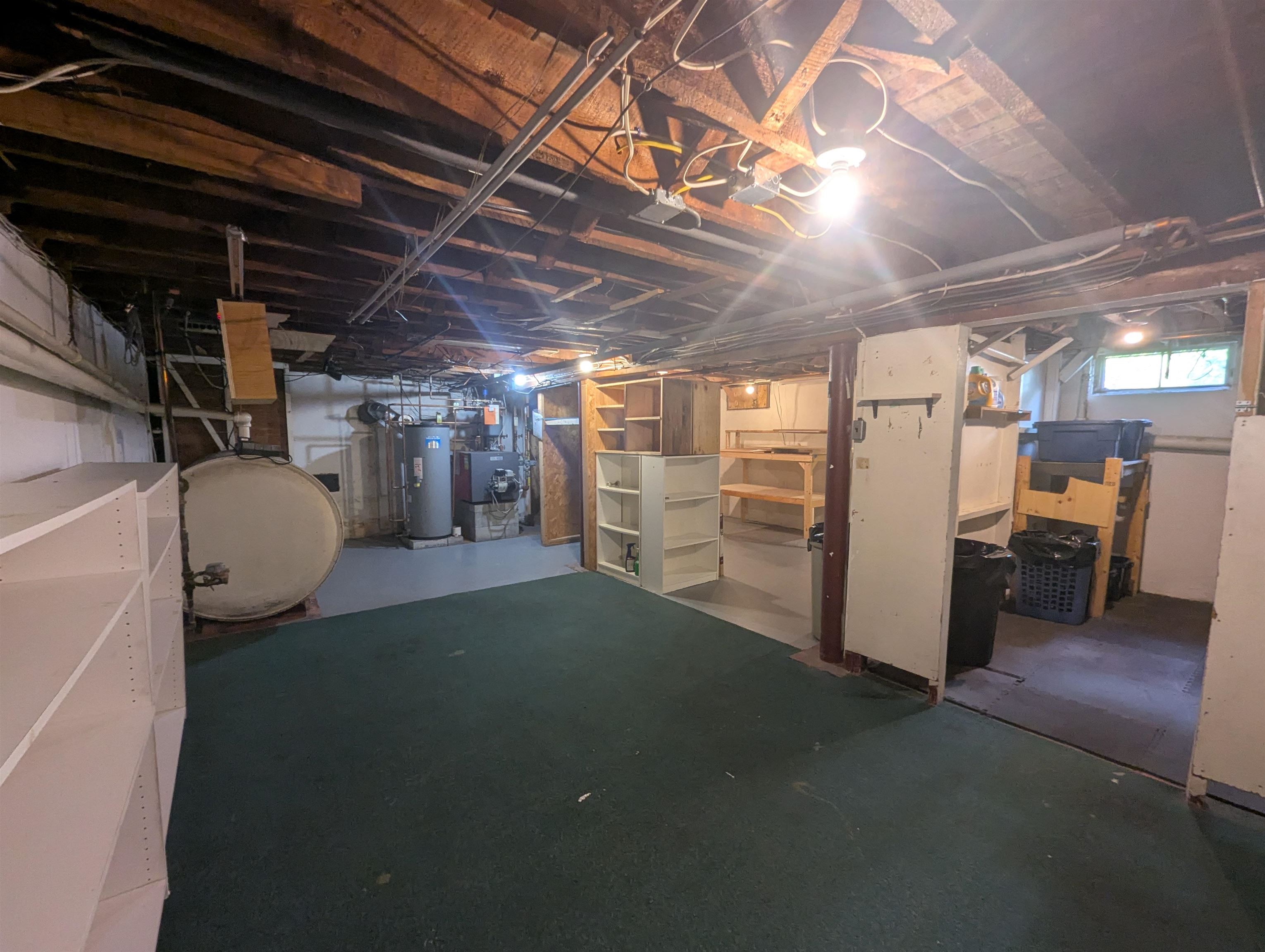 Full unfinished Basement