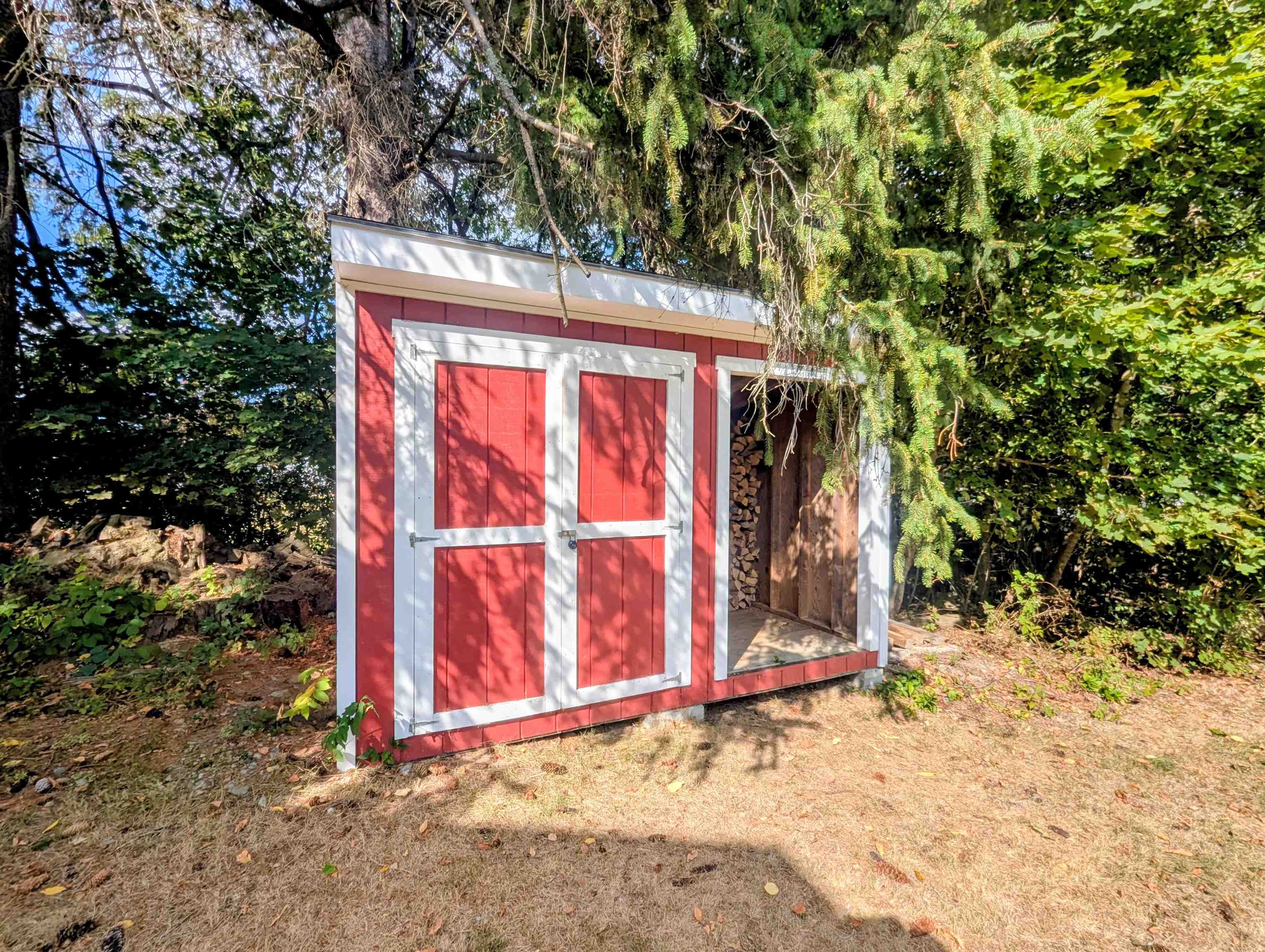 Wood Storage Shed