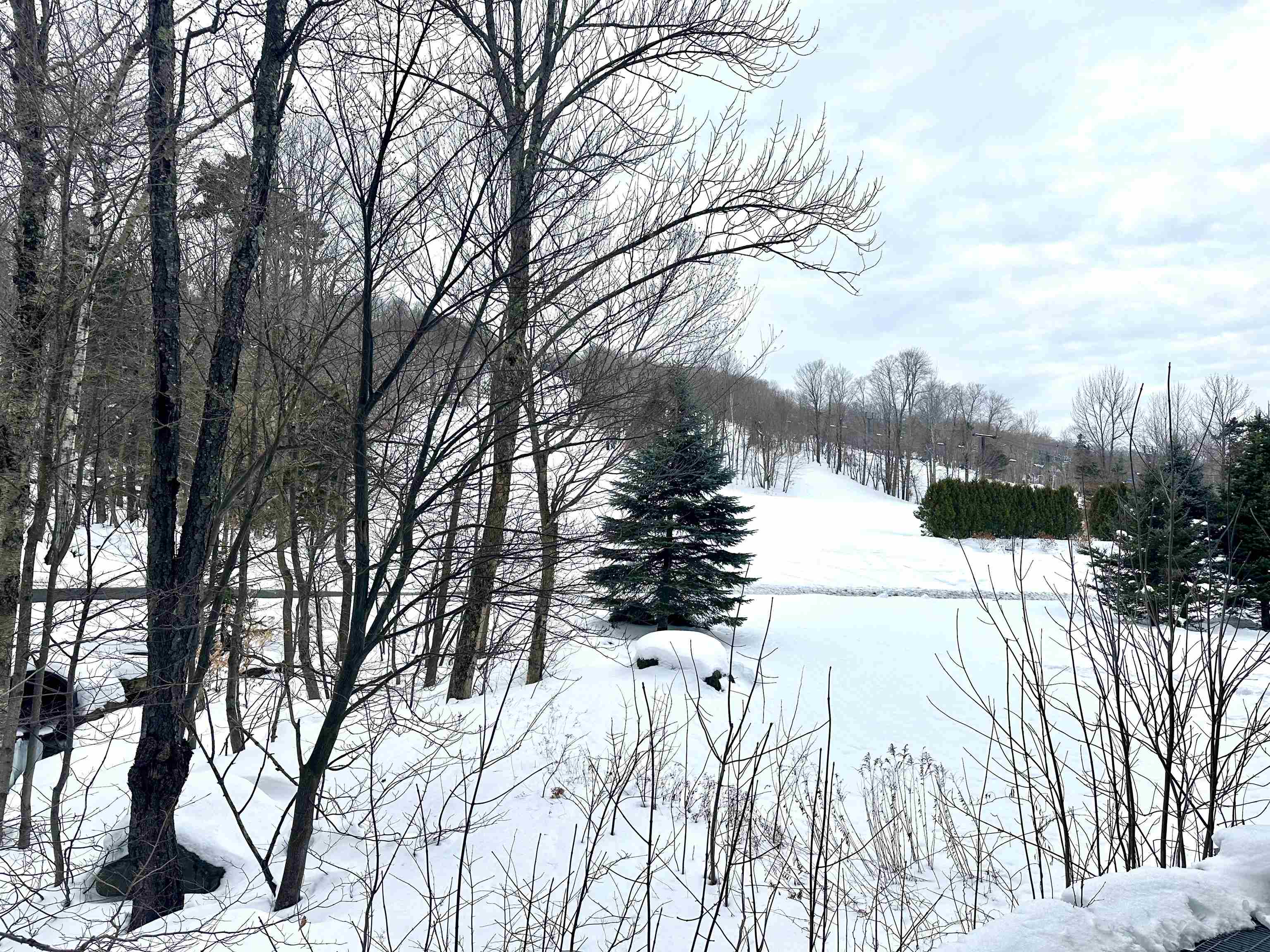 Watch the skiers!