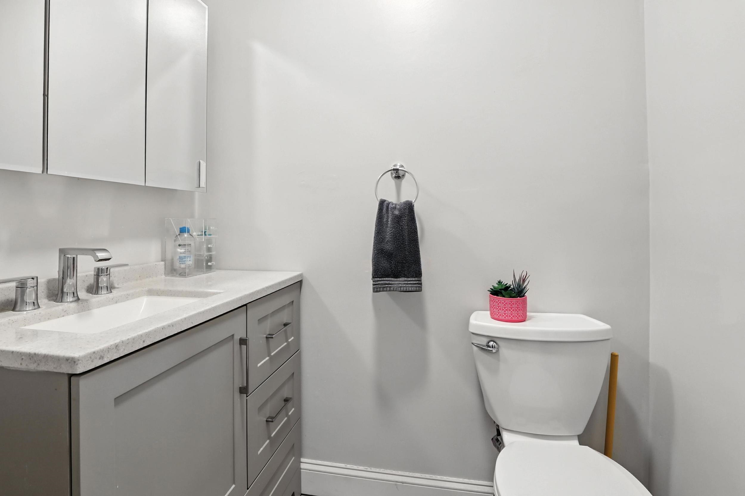 1/2 bath second floor