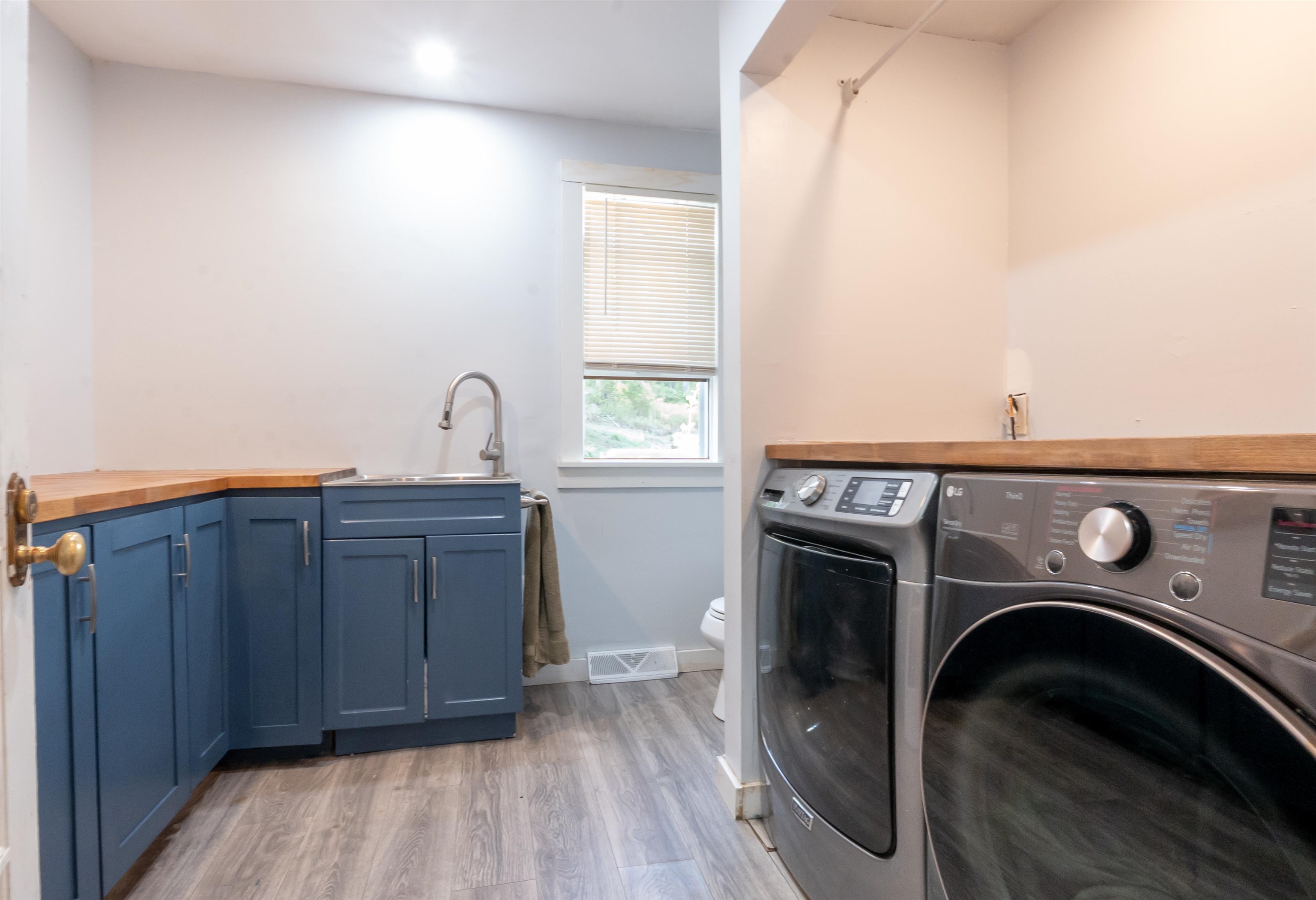 Laundry with Half Bath