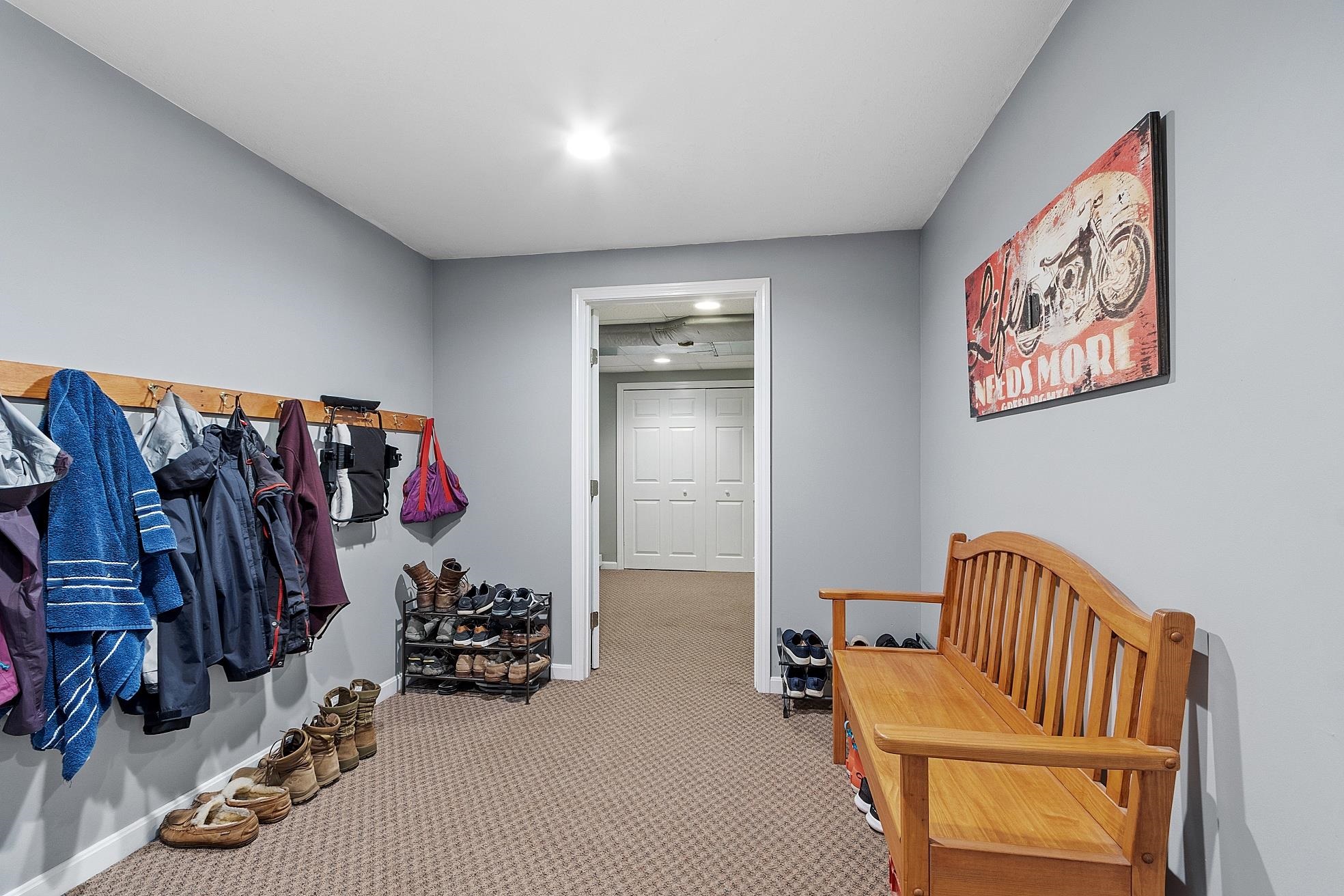 Mud Room off Garage