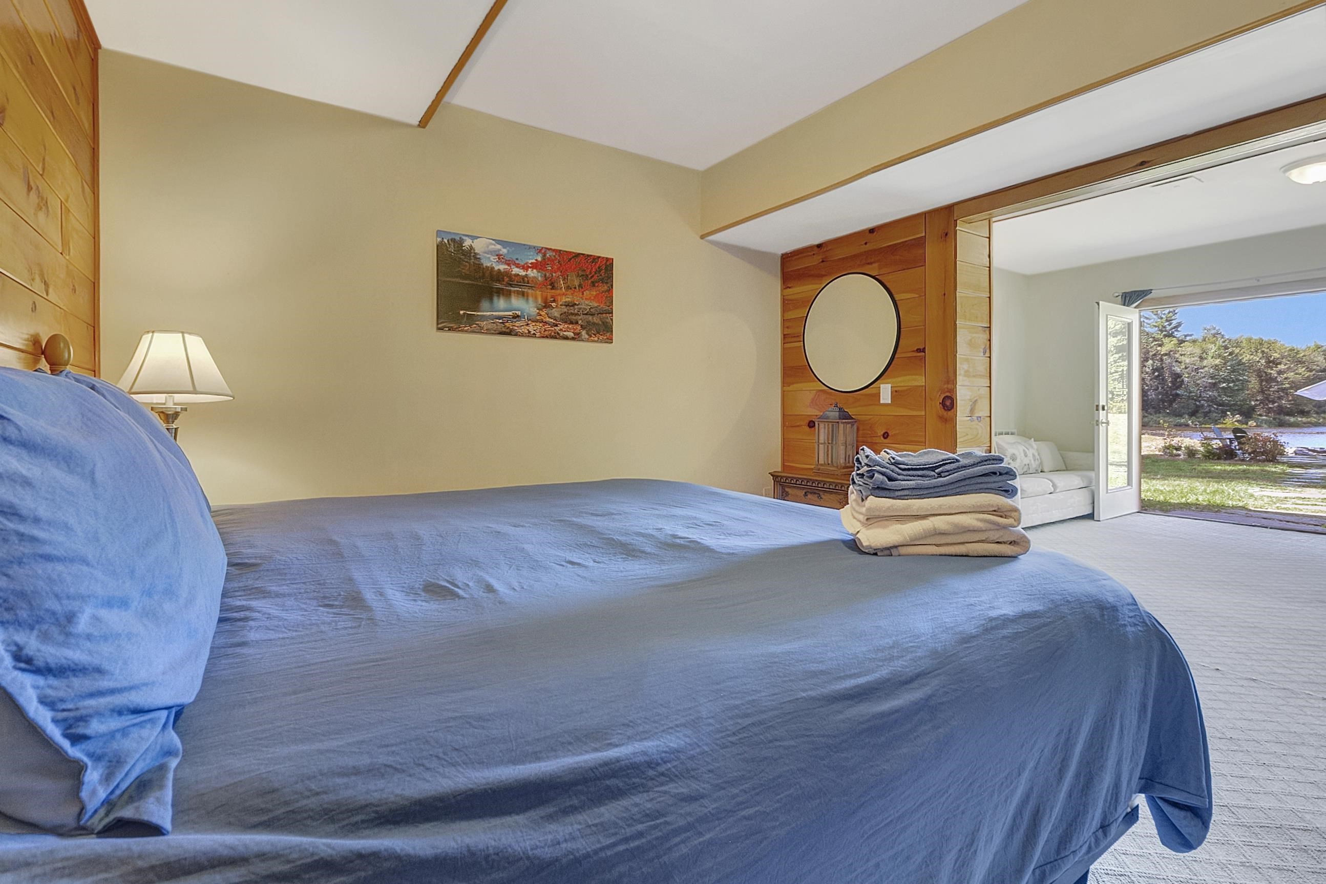 Bedroom with a sitting room